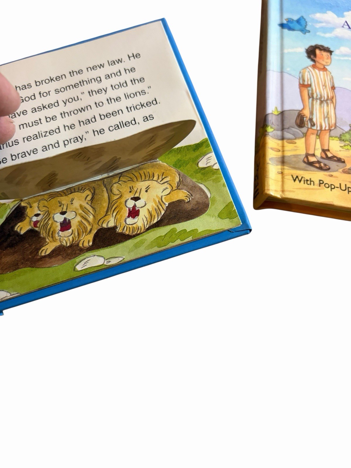 Bible Stories Pop-Up & Lift-the-Flap Children’s Book Lot of 9 Daniel Jonah David