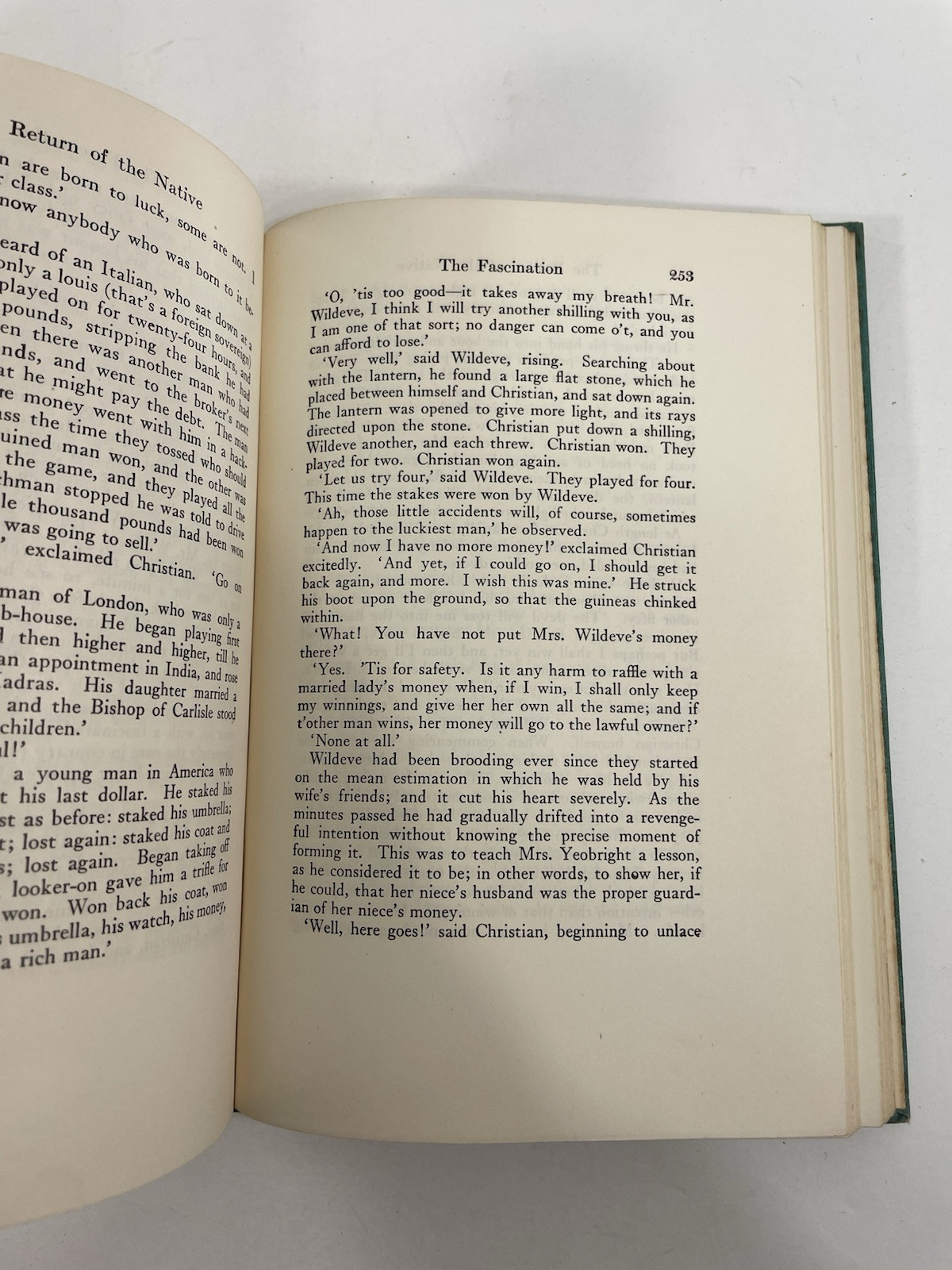The Return Of The Native Thomas Hardy The Macmillan Company 1949 HC