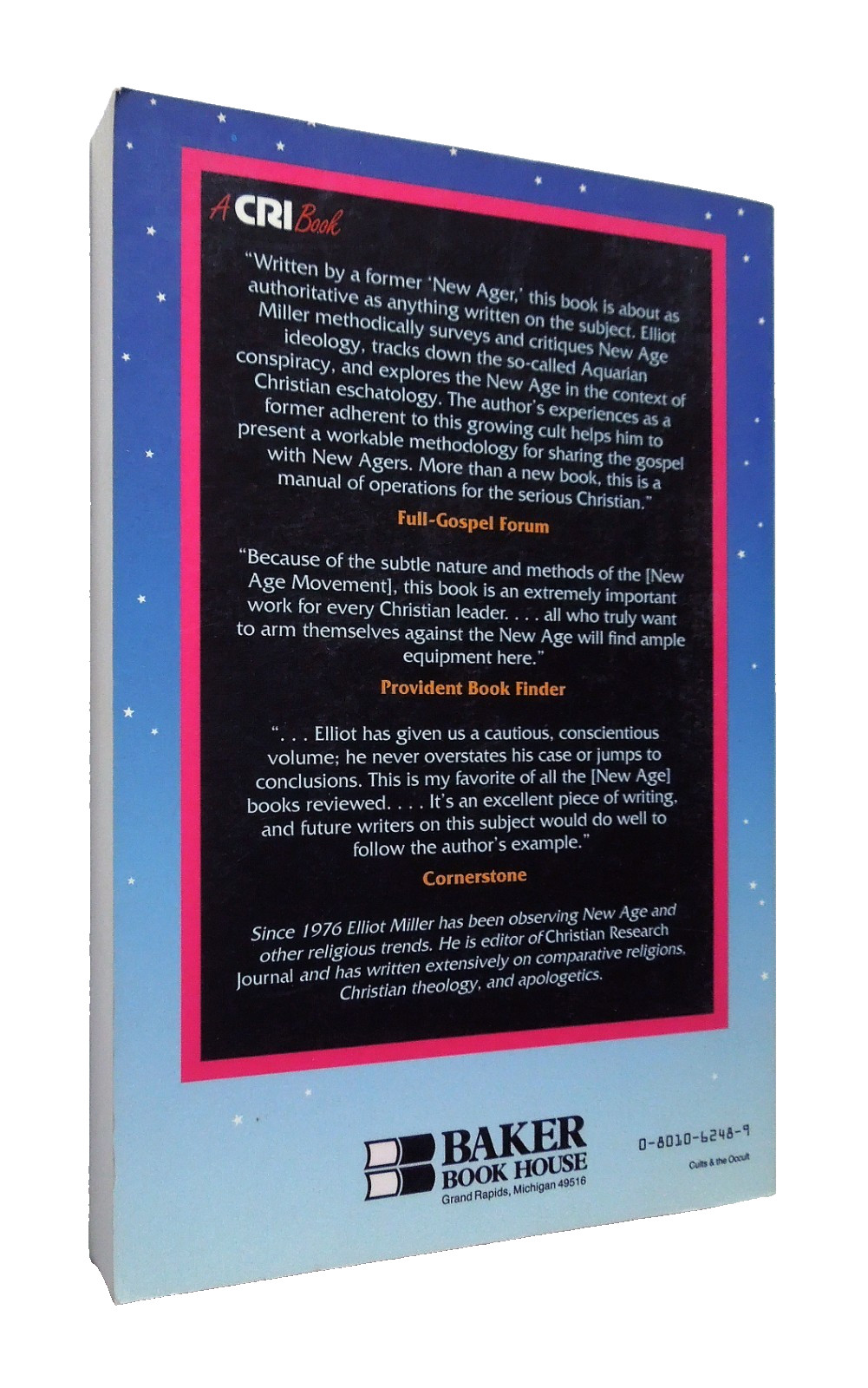 A Crash Course on the New Age – Elliot Miller, 1991 sc, Baker Book House