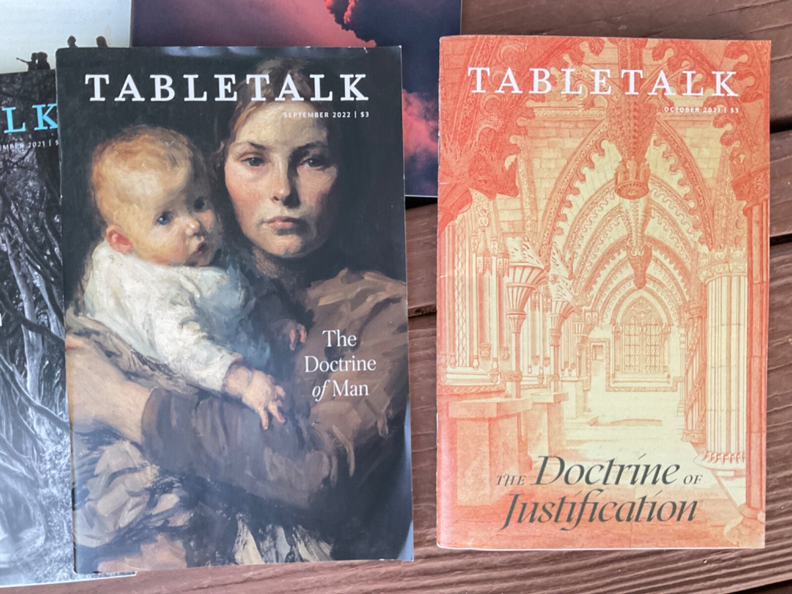 6 Table Talk Magazines 2021/22 Ligonier Justification Anger Providence Doctrine