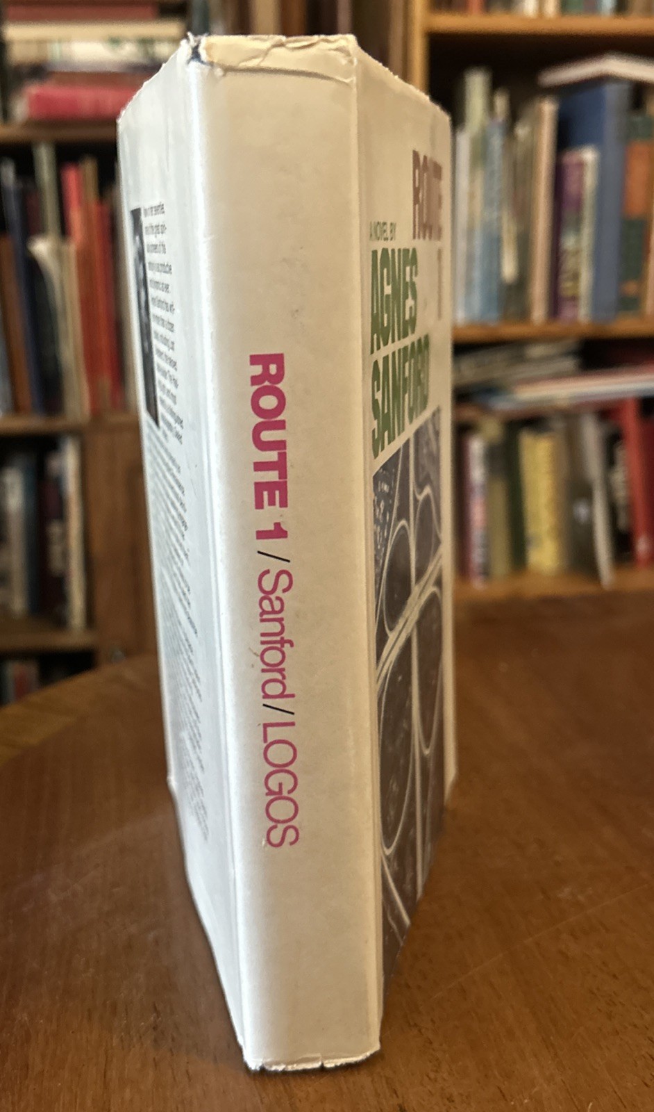 Route One by Agnes Sanford (1975, HCDJ) 1st Ed VG+