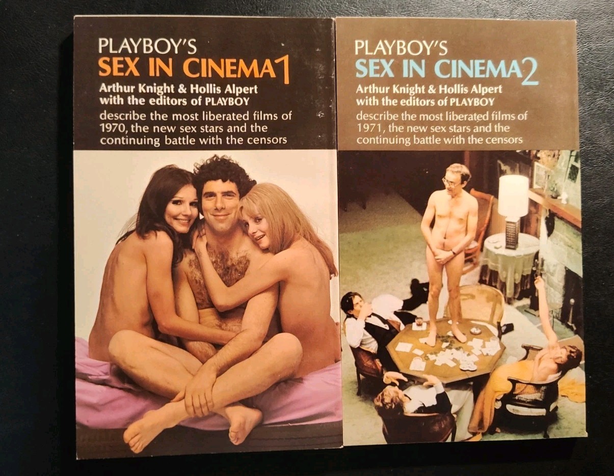 Vintage Box Set: Playboy’s „Sex In Cinema“ Paperbacks Vol 1-4 (1971-1974) .