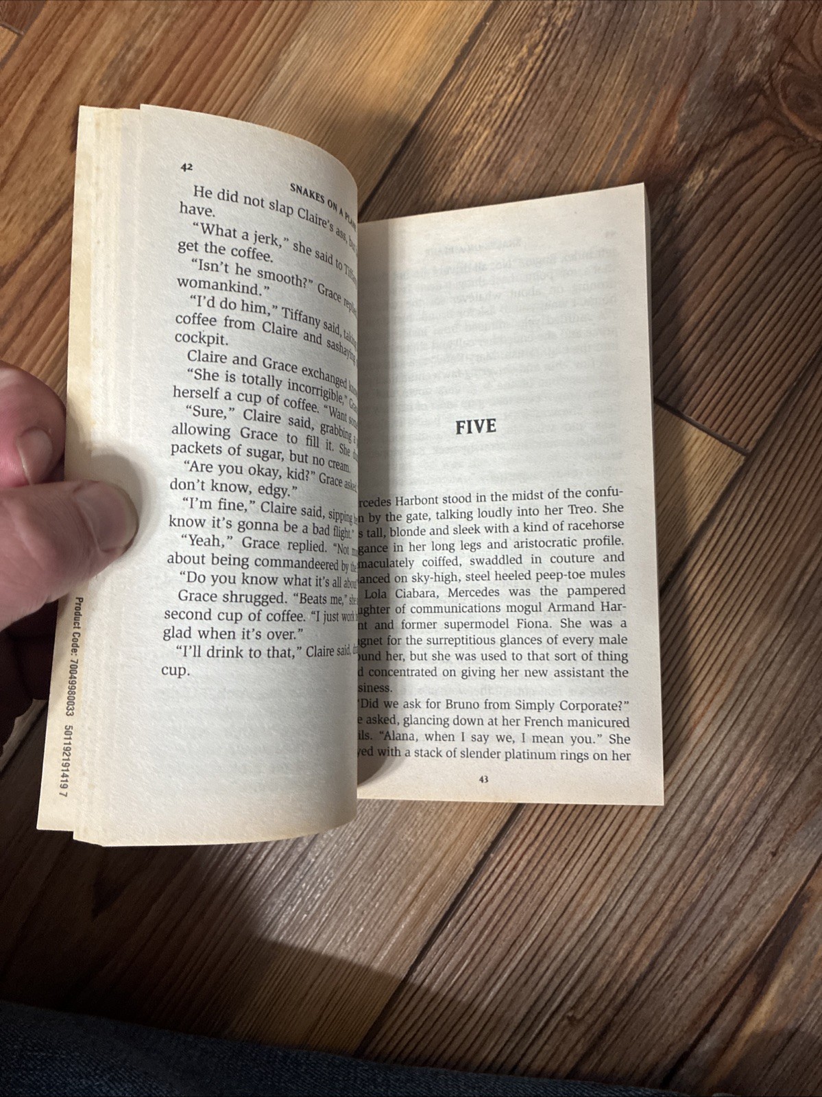 Snakes on a Plane | Christa Faust | New Line Cinema | Paperback Novel
