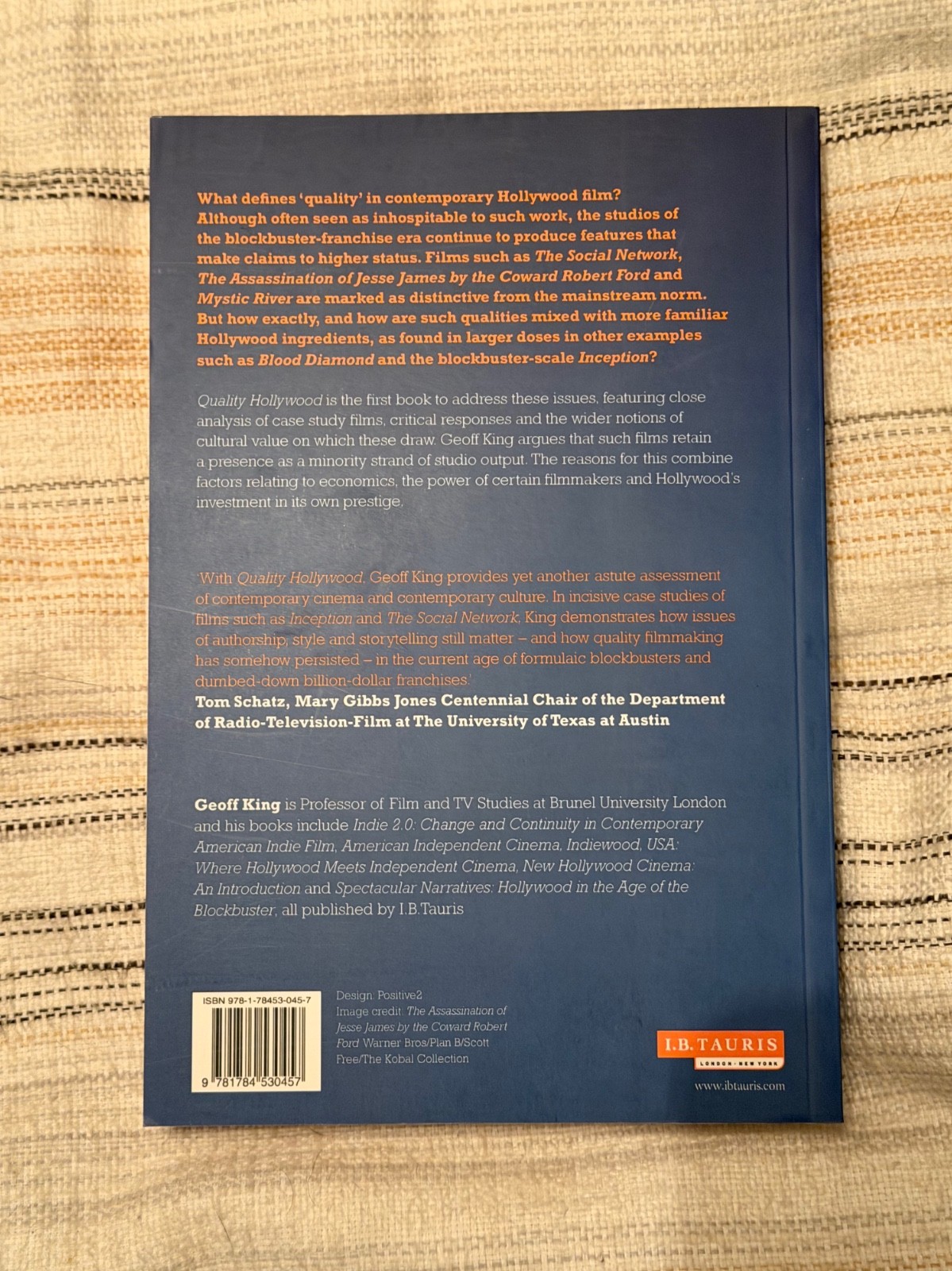 PRICED TO MOVE! QUALITY HOLLYWOOD, Geoff King (Bloomsbury Publishing, 2015)