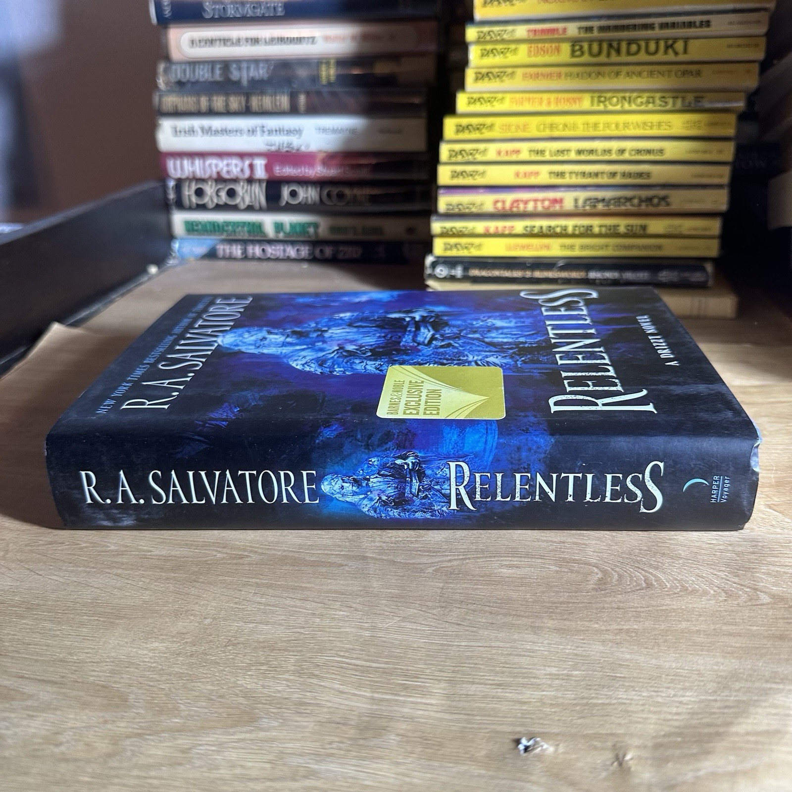 Relentless R.A. Salvatore Forgotten Realms Drizzt First 1st Edition Exclusive HC