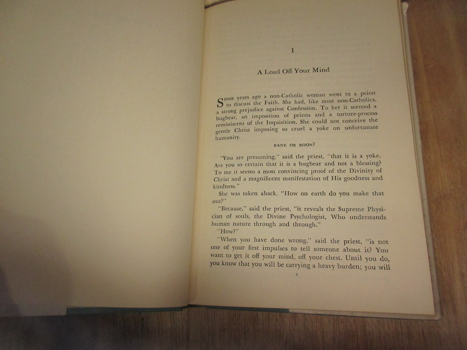 PARDON AND PEACE By Alfred Wilson – 1947 Hardcover Dustjacket Very Good