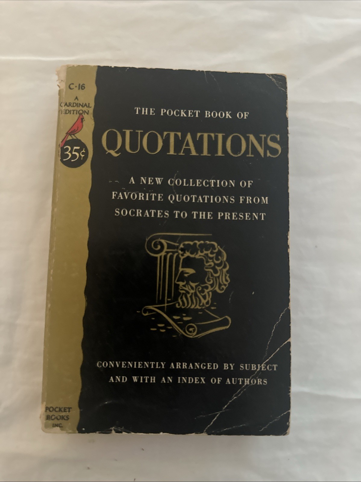 The Pocket Book of Quotations Edited by Henry Davidoff 1952