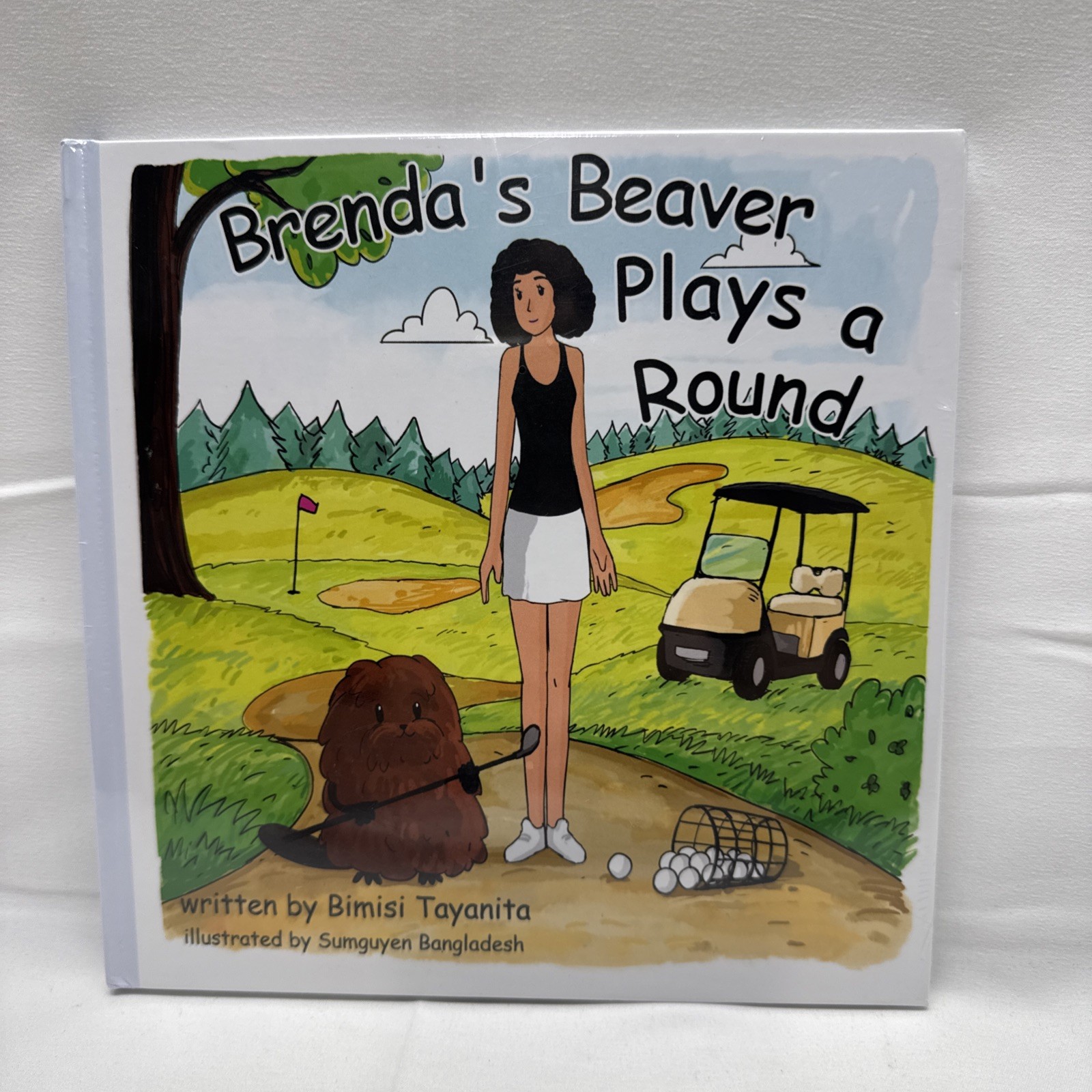 NEW Brenda’s Beaver Plays a Round Hard Cover Season 2 Book 2 Adult Humor Book