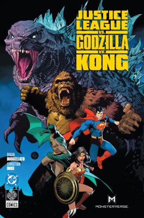 Justice League vs. Godzilla vs. Kong Hardcover Brian Buccellato