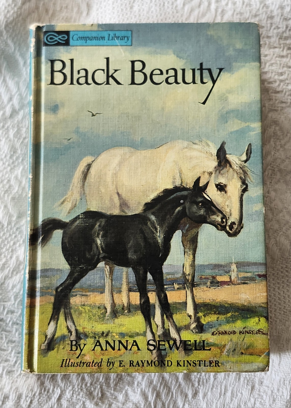 2 Vintage 1960’s Companion Library 2-in-1 Book Hard Back Children’s Classics LOT