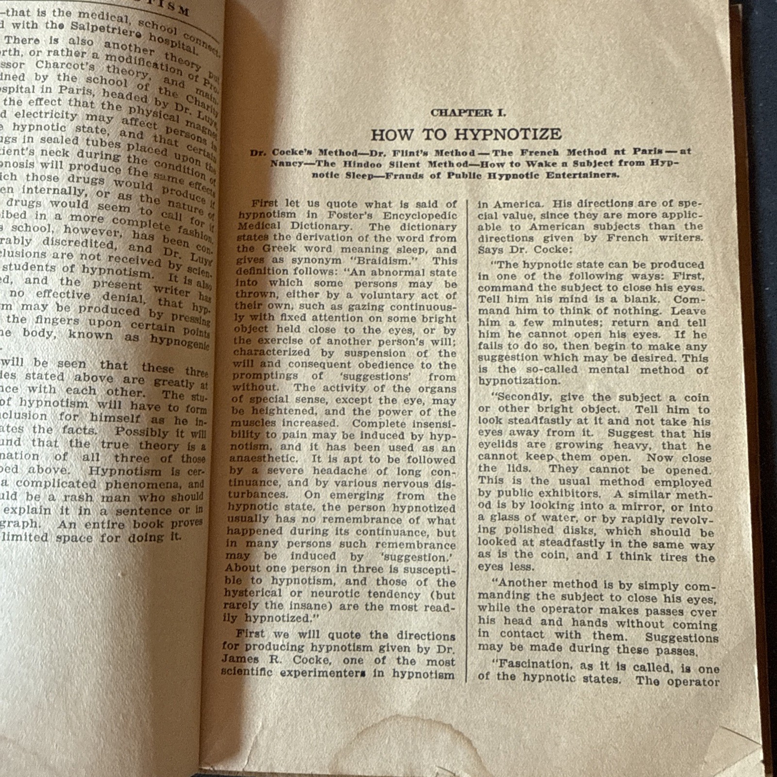 1920’s Hypnotism And Spiritualism How To Hypnotize Owl Cover Booklet GreatGrafix