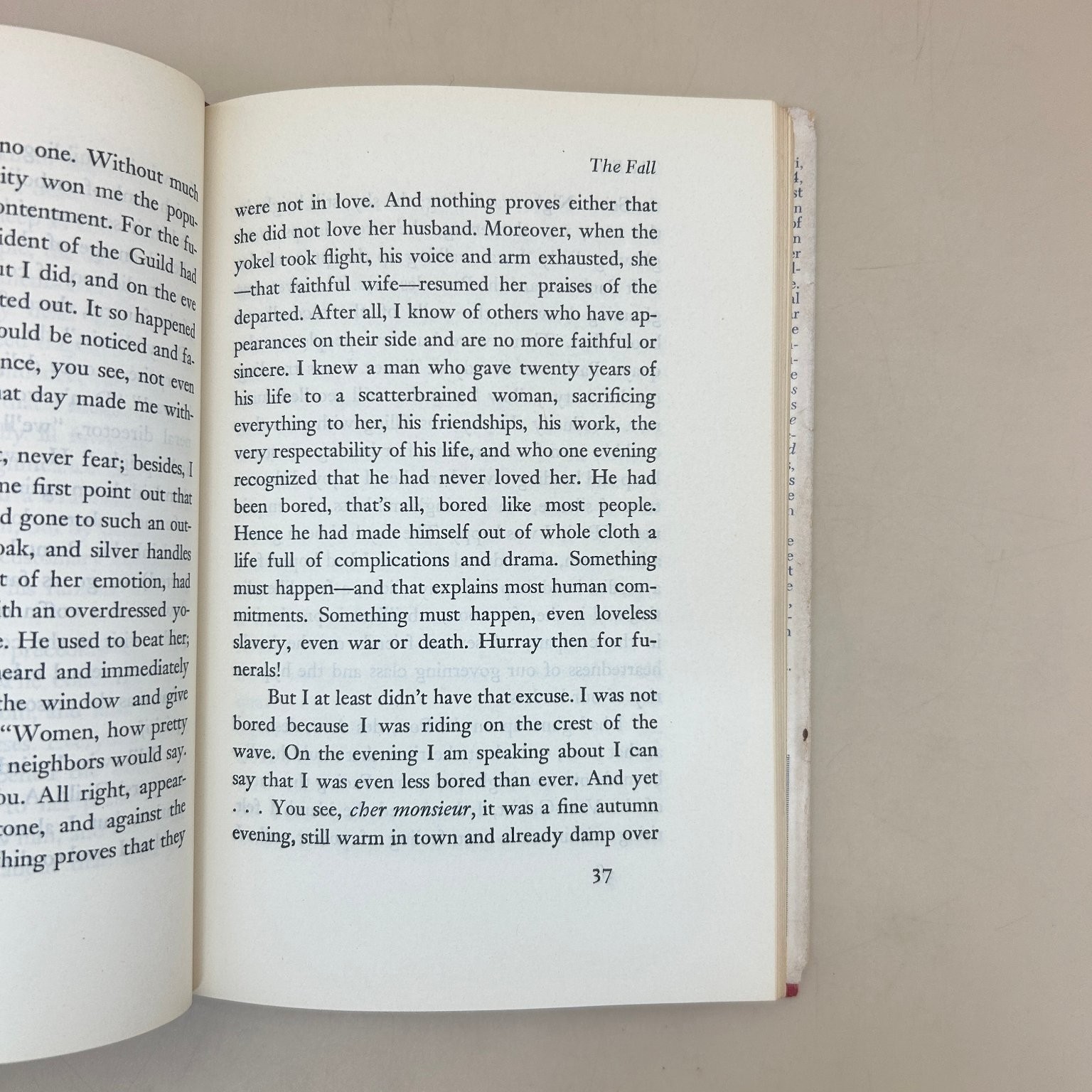 The Fall & Exile and the Kingdom Albert Camus 1958 Modern Library Classic