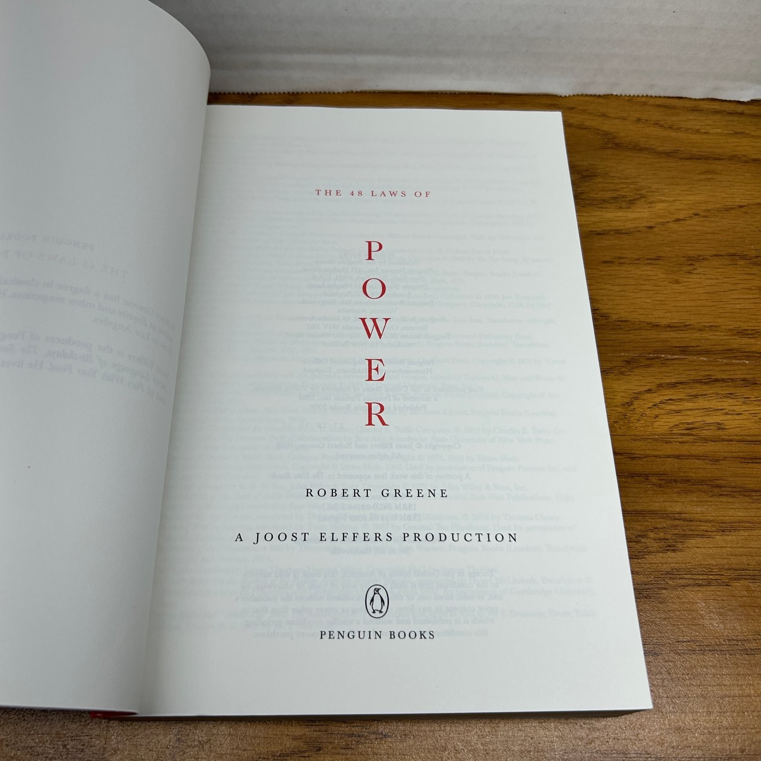 The 48 Laws of Power Robert Greene 2000 Strategy Philosophy Penguin Books