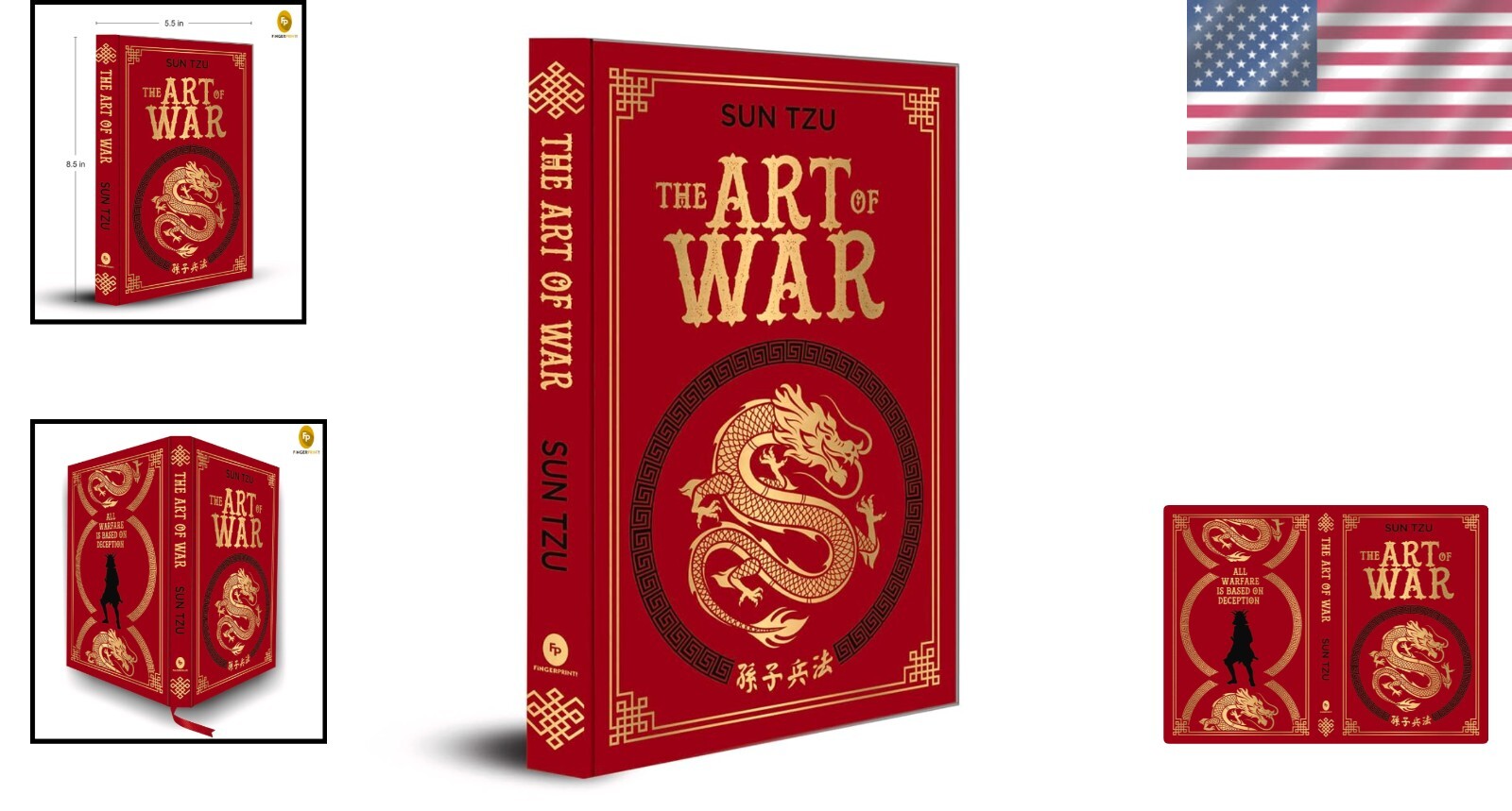 The Art of War Deluxe Hardbound Edition Fingerprint! Classics