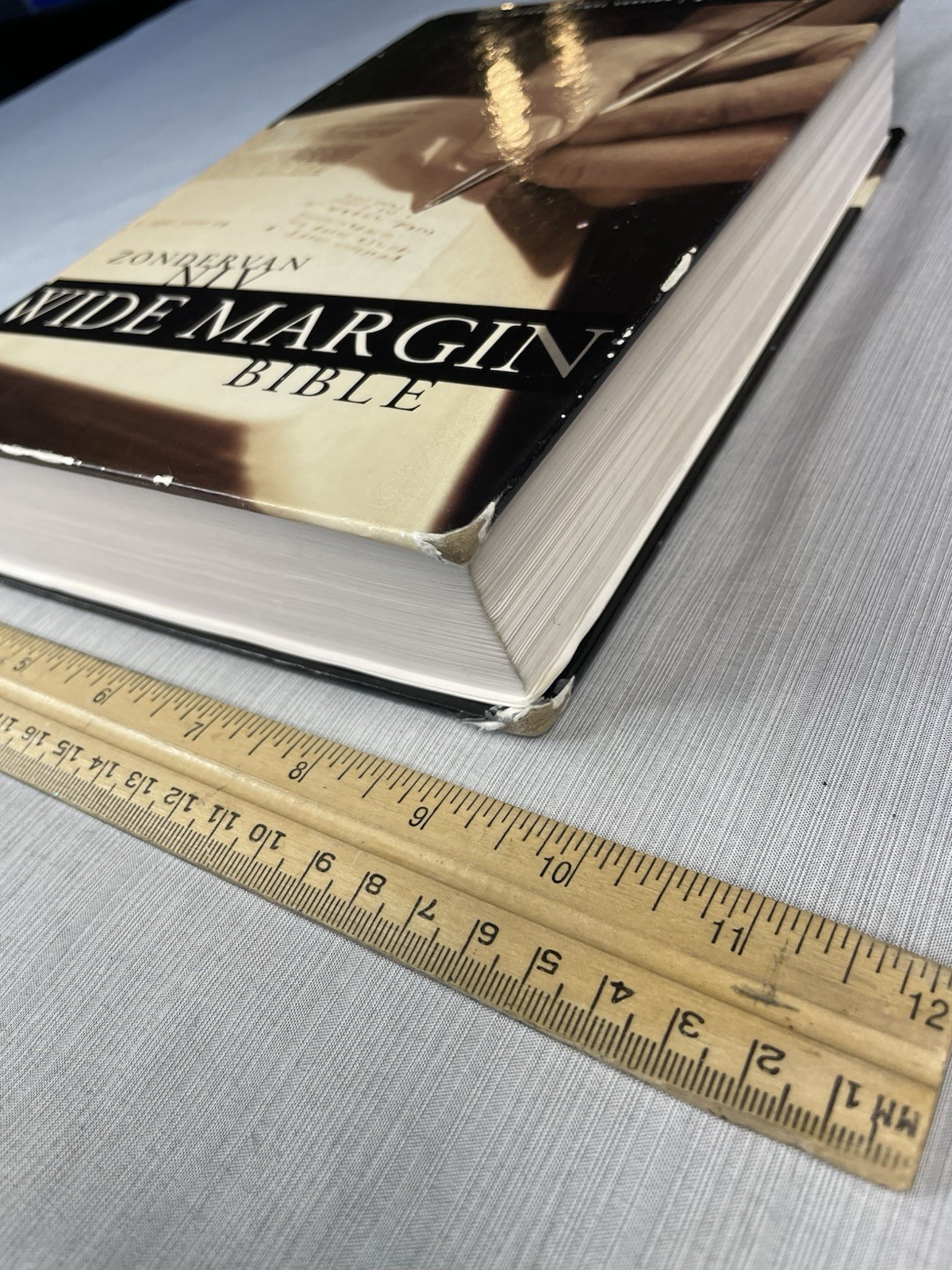 Zondervan NIV Wide Margin Bible by Zondervan Staff (2001, Hardcover) **Good**