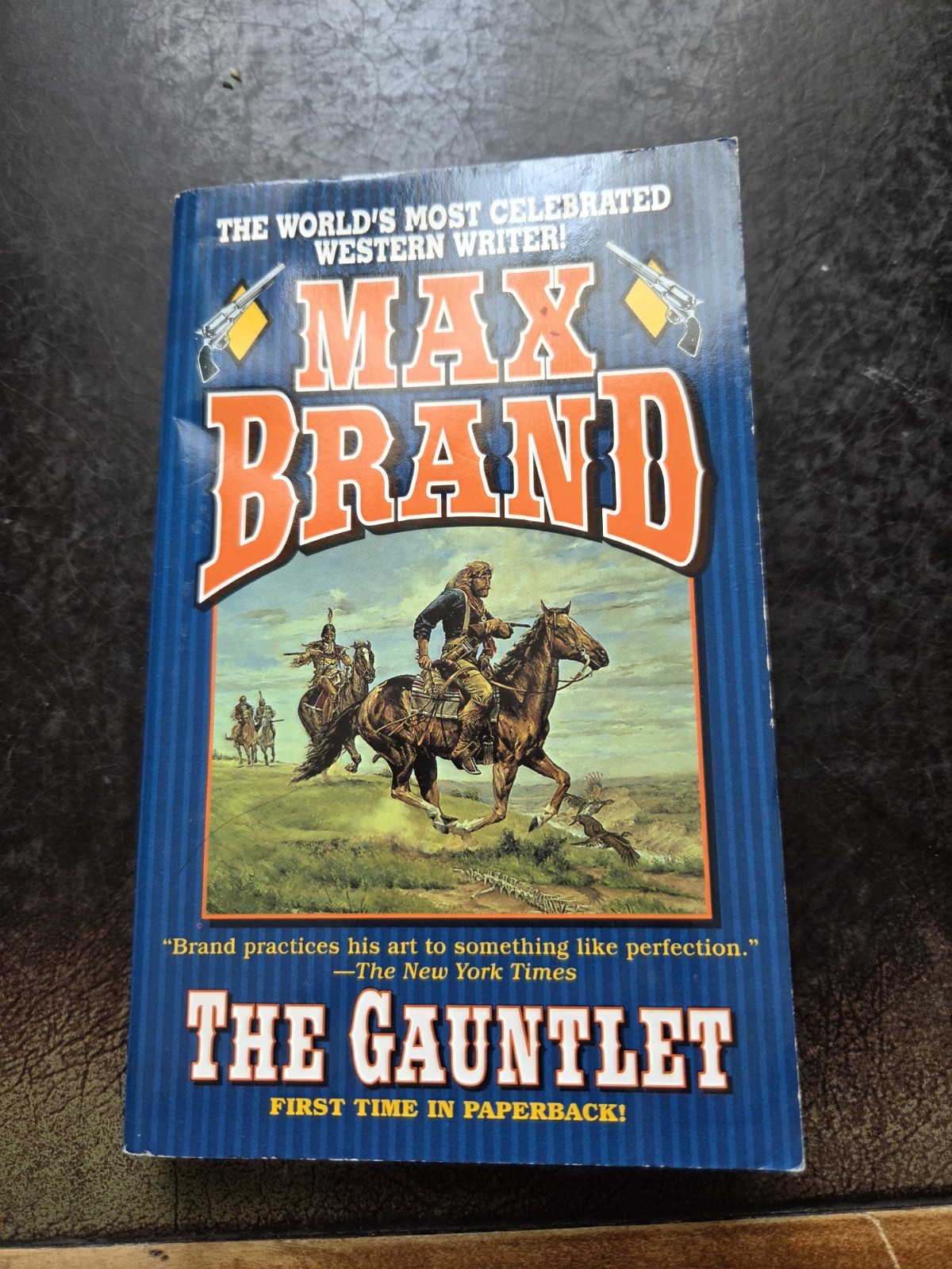 Zane Grey & Max Brand Western Adventure Paperback Lot The U.P. Trail Gauntlet
