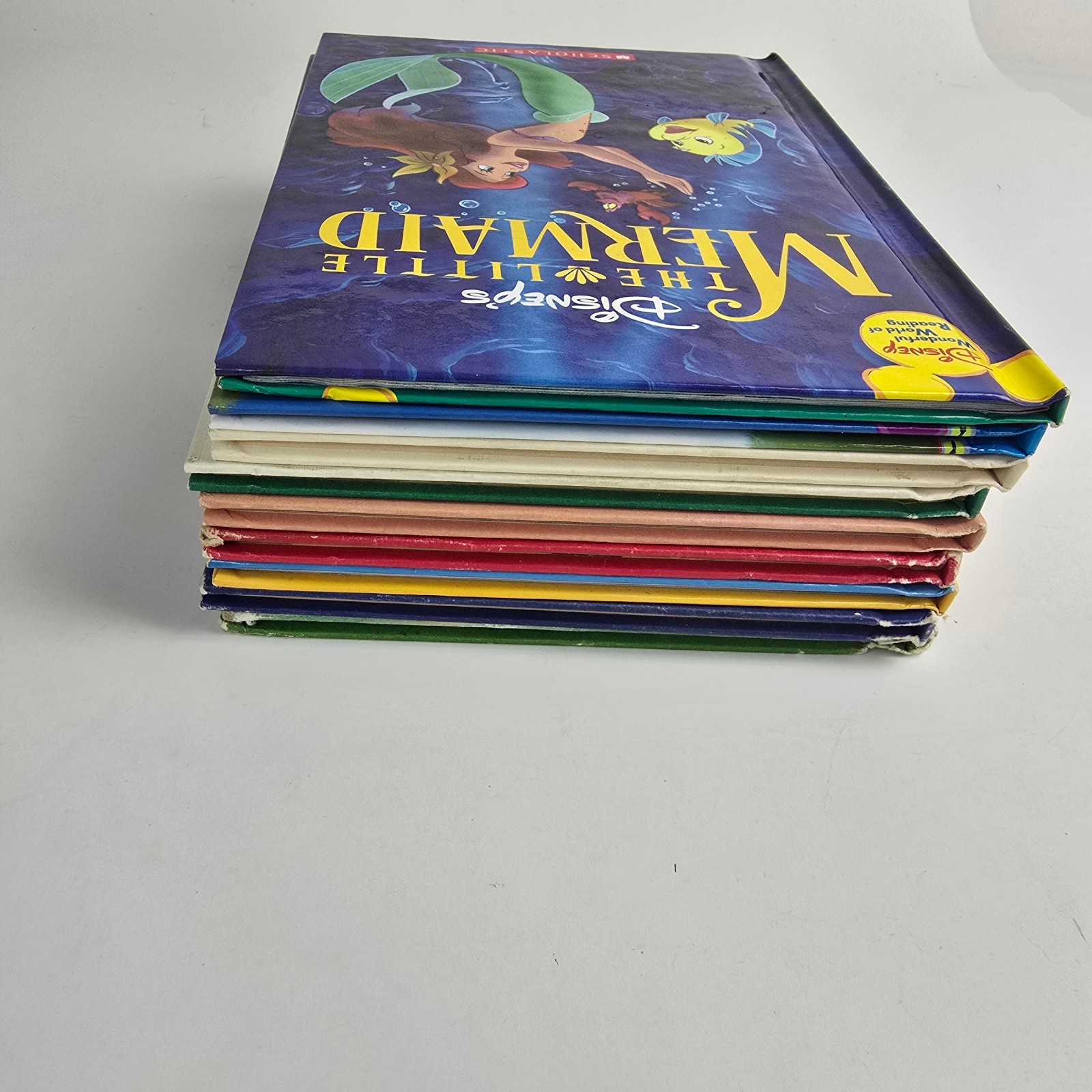 Vintage Disney’s Wonderful World of Reading Lot of 9 Hardcover Books 70s 80s