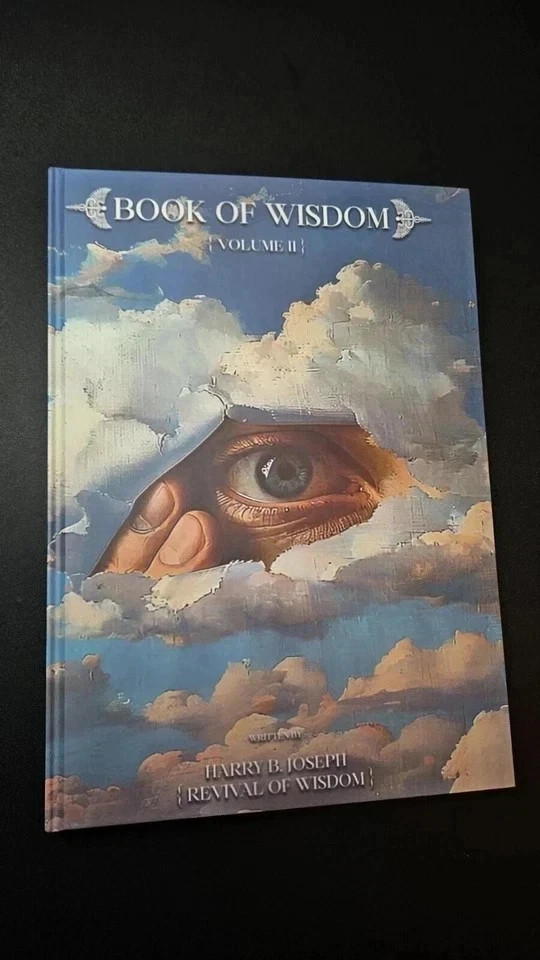 Harry B Joseph Book of Wisdom Volumes 1 & 2 Spiritual Paperback Set USA