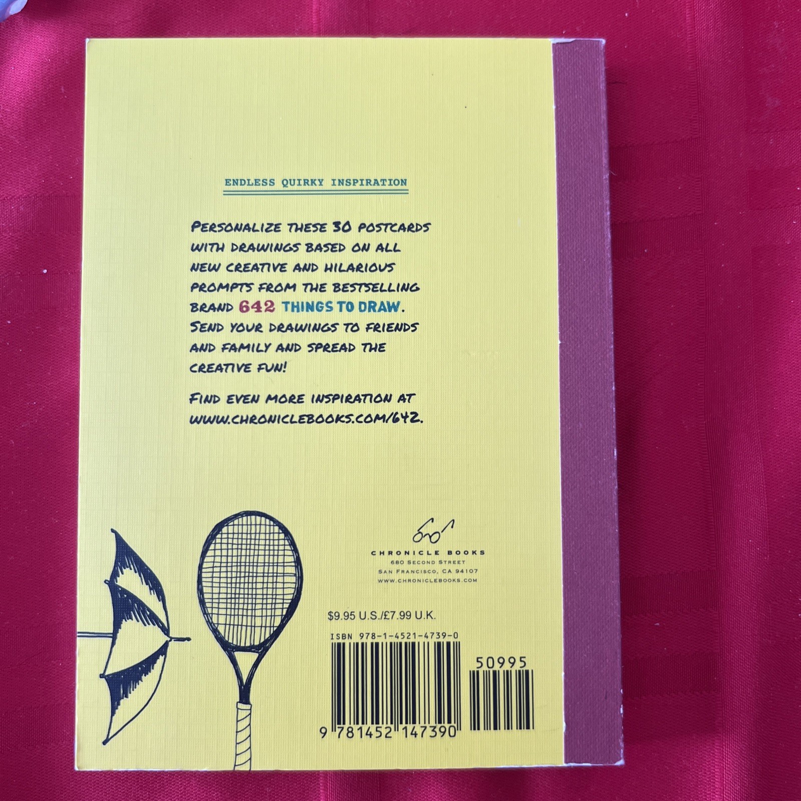 642 Things to Draw: 30 Postcards by Chronicle Books (2016, Postcard Book or…