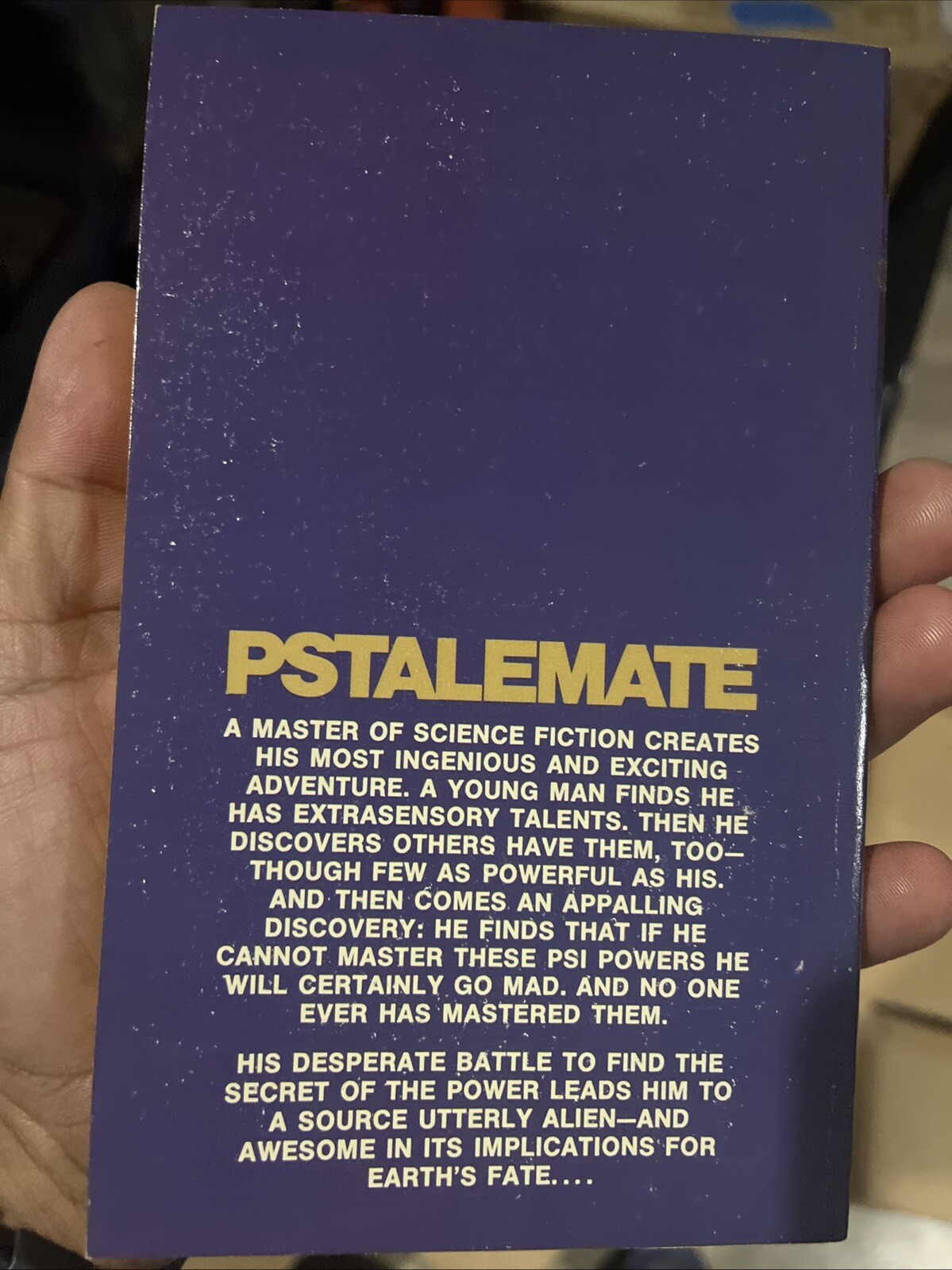 Pstalemate Science Fiction Paperback Book by Lester Del Rey from Berkley 1973