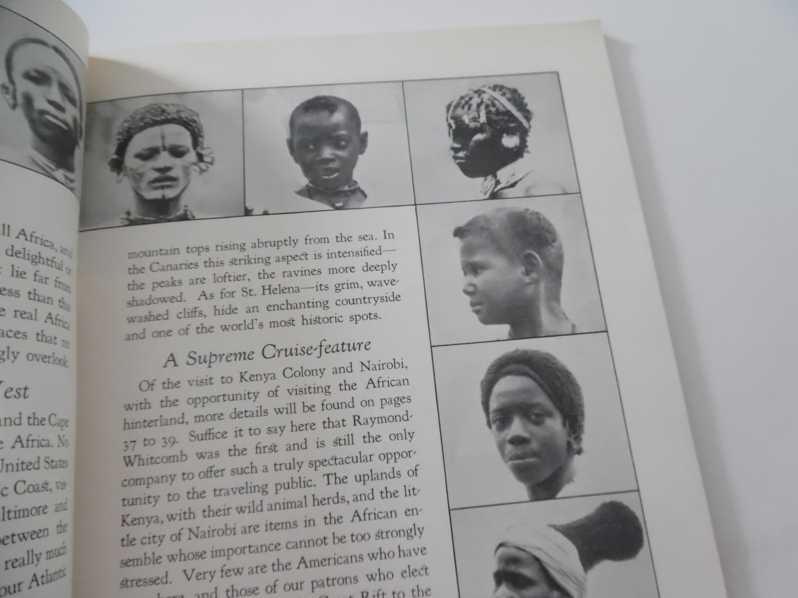 Round Africa Cruise 1929 TRAVEL DETAILS INFO BOOKLET PICTURES 88 PAGES