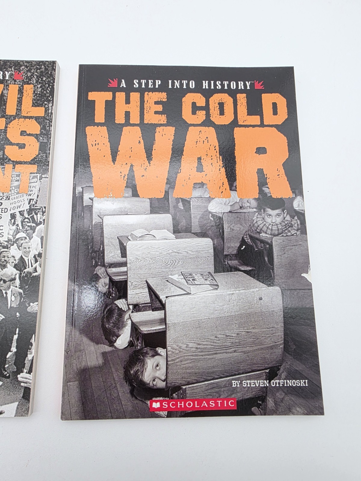 Lot Of 3 A Step Into History Books, Cold War, Great Depression, & Civil Rights
