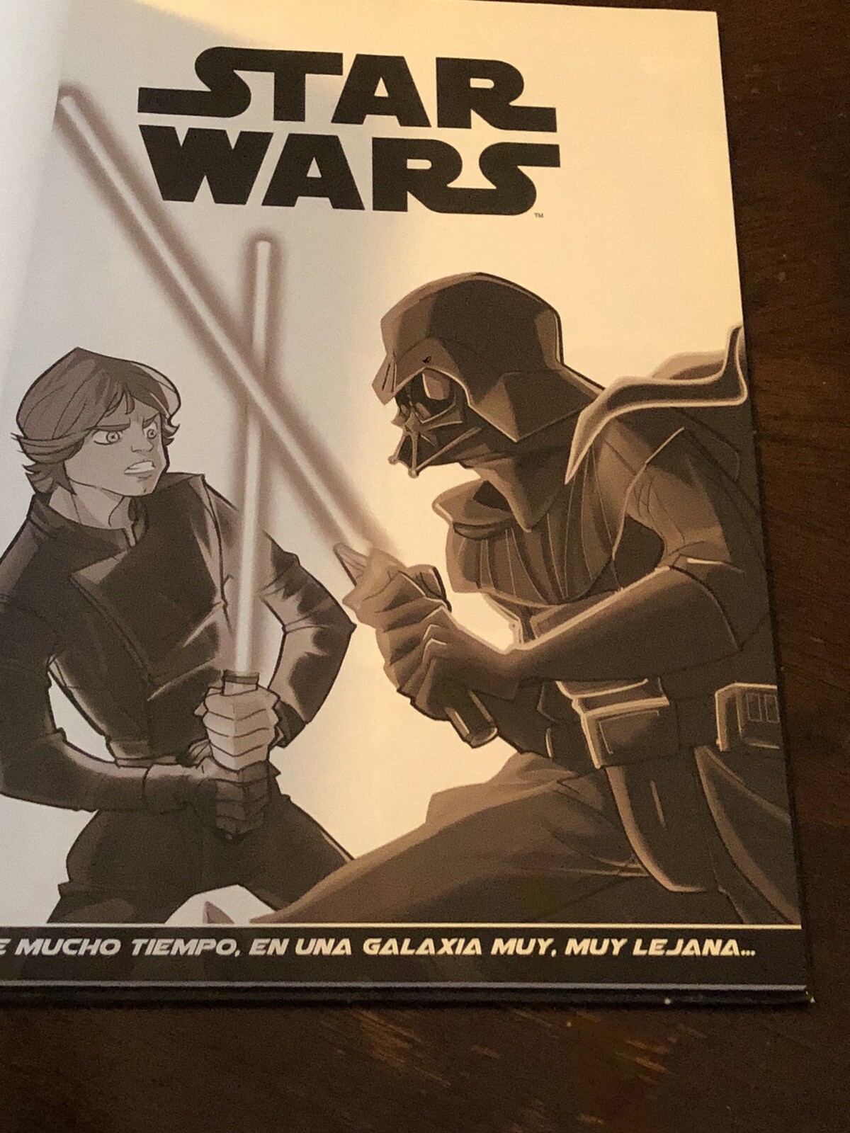 STAR WARS: RETURN OF THE JEDI GRAPHIC NOVEL Alessandro Ferrari Spanish Printing