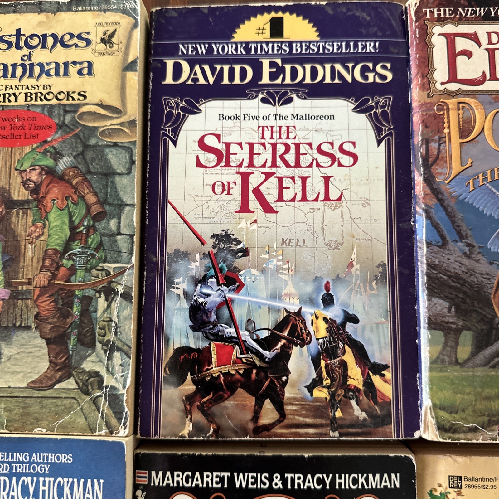 Lot of 6 Fantasy Novels Paperback Books Mixed Titles