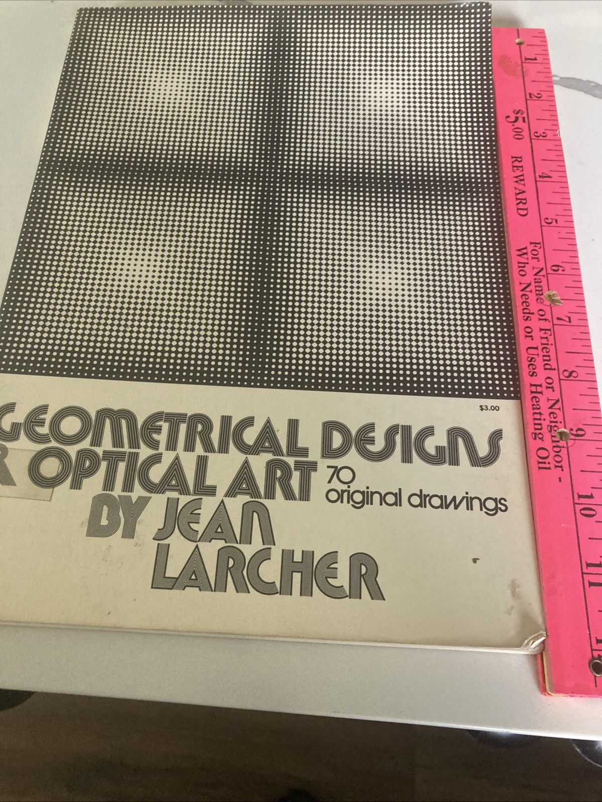 Geometrical Designs and Optical Art : 70 Original Drawings by Jean Larcher…