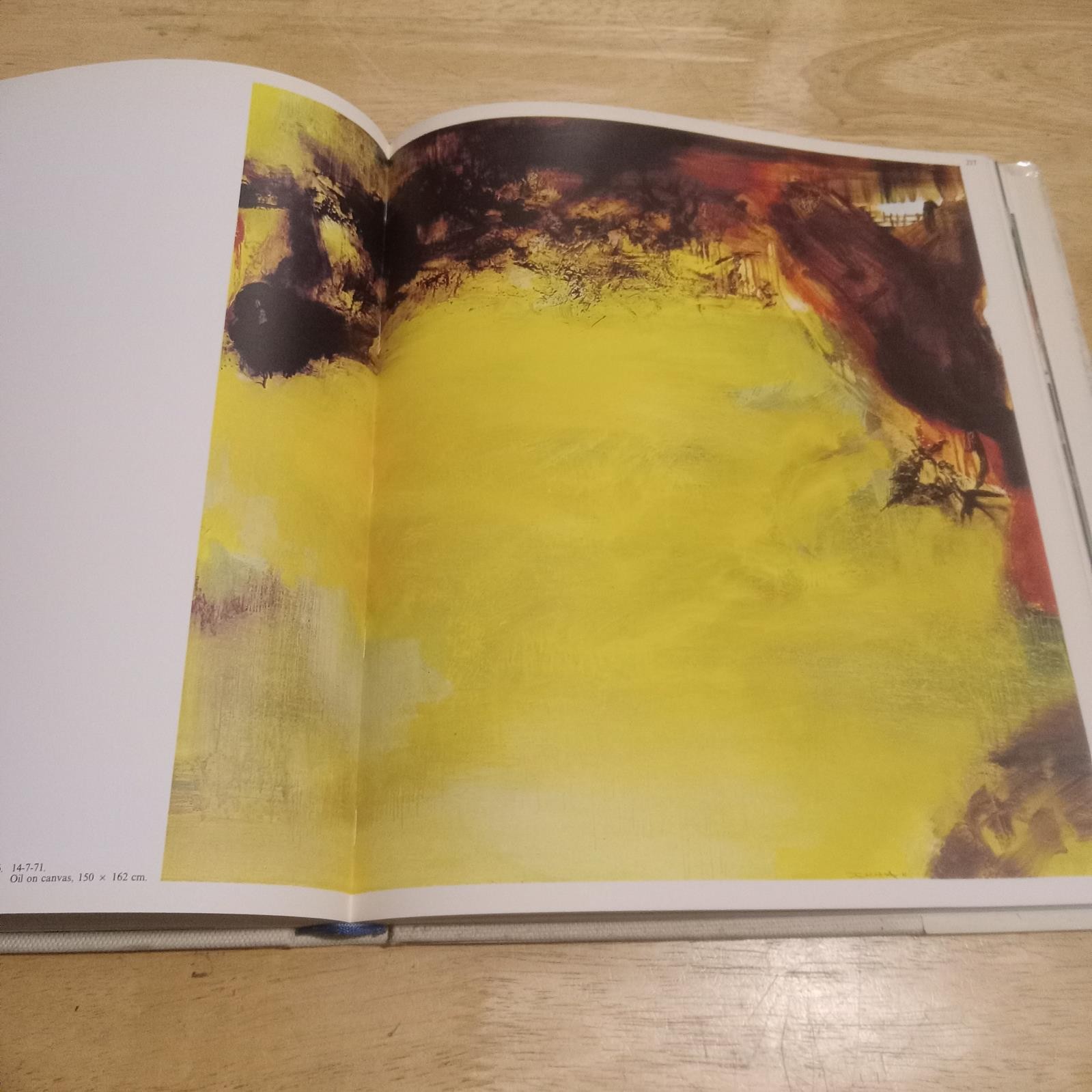 Jean Leymarie Zao Wou-Ki 1979 Rizzoli International Oversize Folio HC DJ VG+ VG+