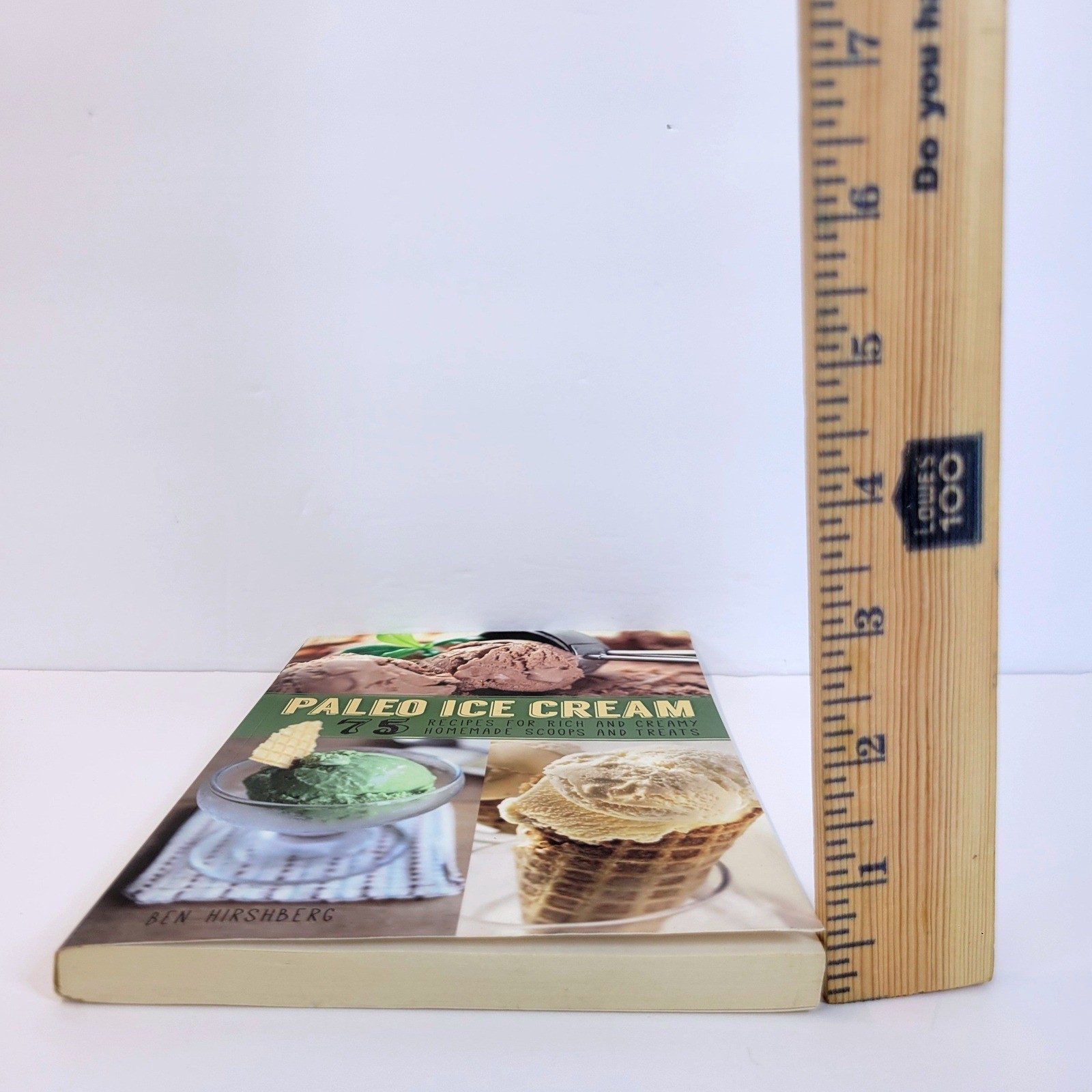 Paleo Ice Cream 75 Recipes Cookbook Ben Hirshberg Paperback Book Ulysses Press