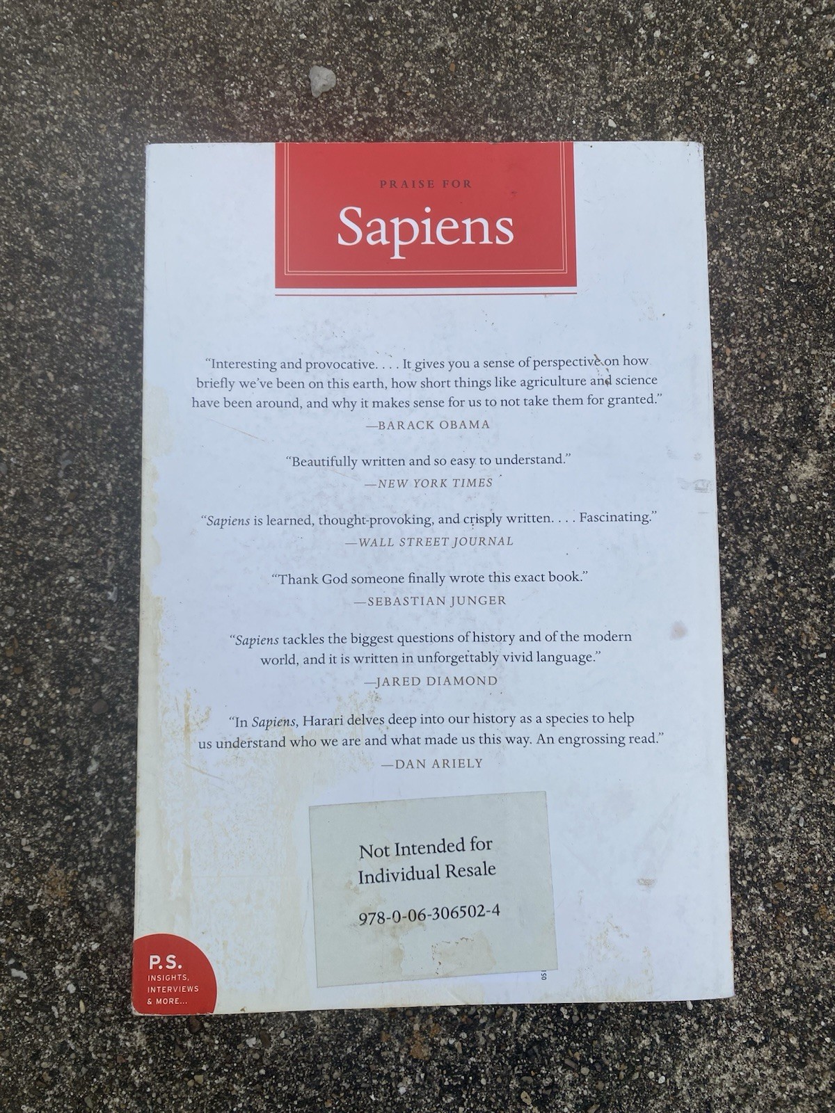 Yuval Noah Harari Sapiens Tenth Anniversary Edition 2018 Paperback