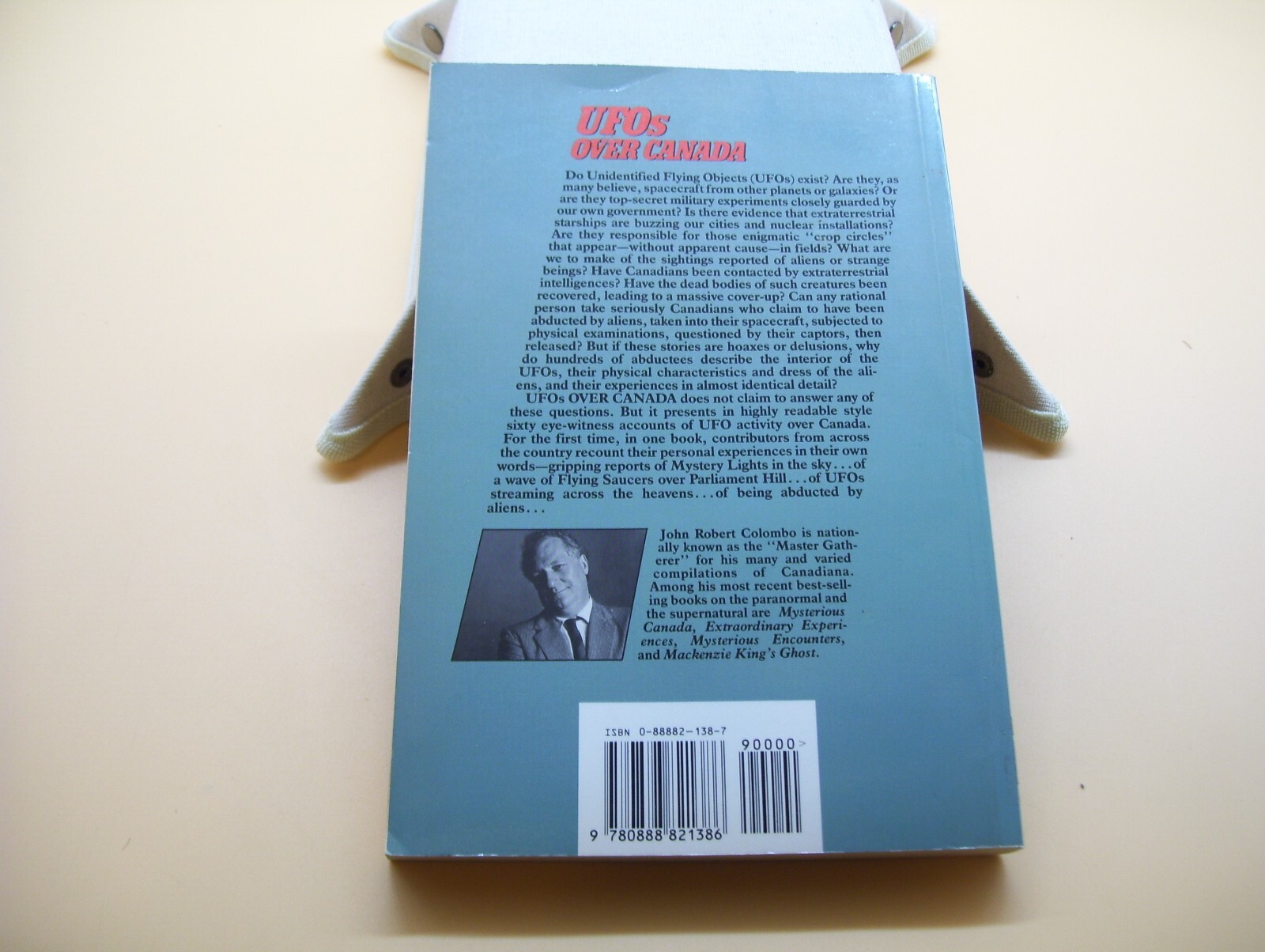 1992 UFO’s Over Canada PB Book Personal Sightings Close Encounters Aliens UFO