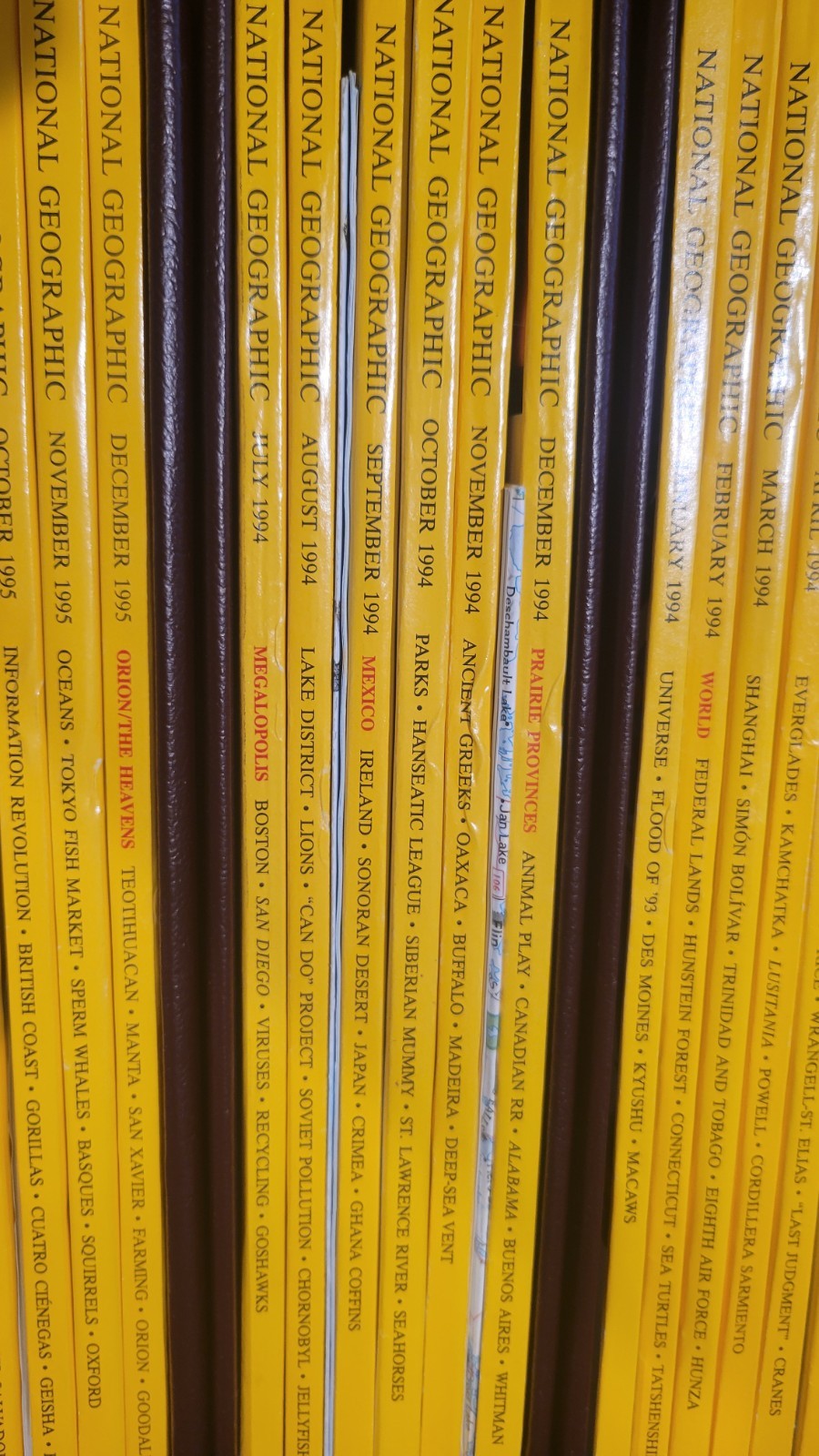 Complete 31-Yr National Geographic Collection 1978-2008 – 373 Issues – Sleeved