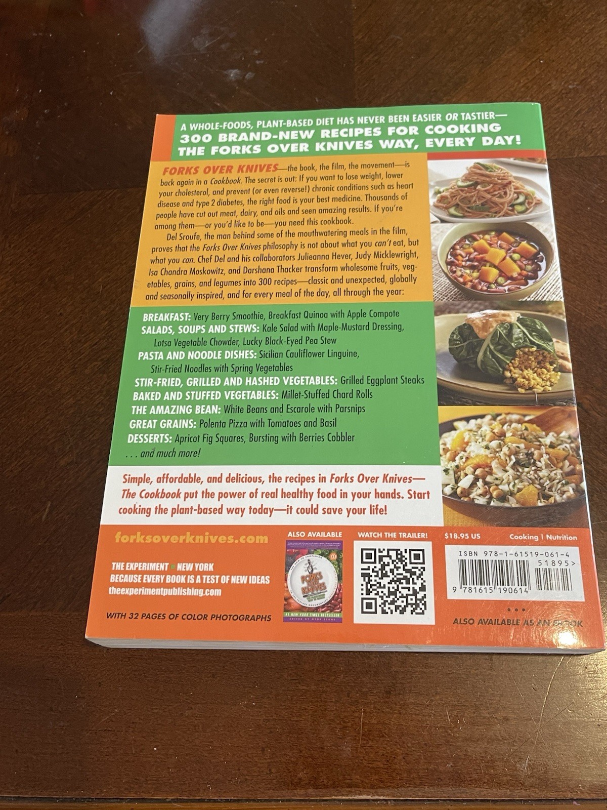 Forks Over Knives the Cookbook by Del Sroufe