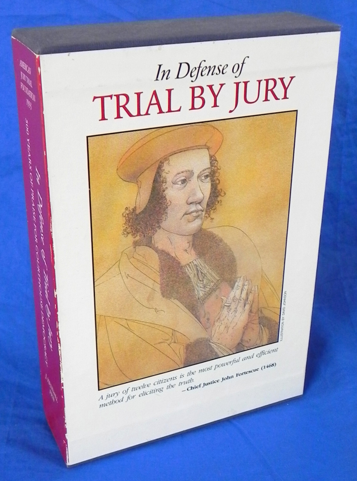 „In Defense of Trial by Jury“ Volumes 1 & 2 Softcover Books + Slipcase, Few 1993