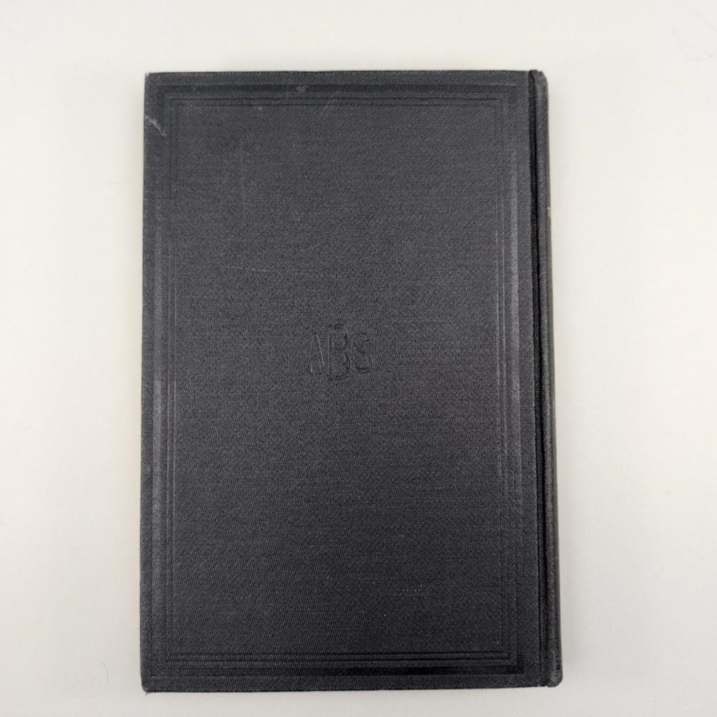 Vintage New Testament Our Lord KJV American Bible Society Hardcover Black