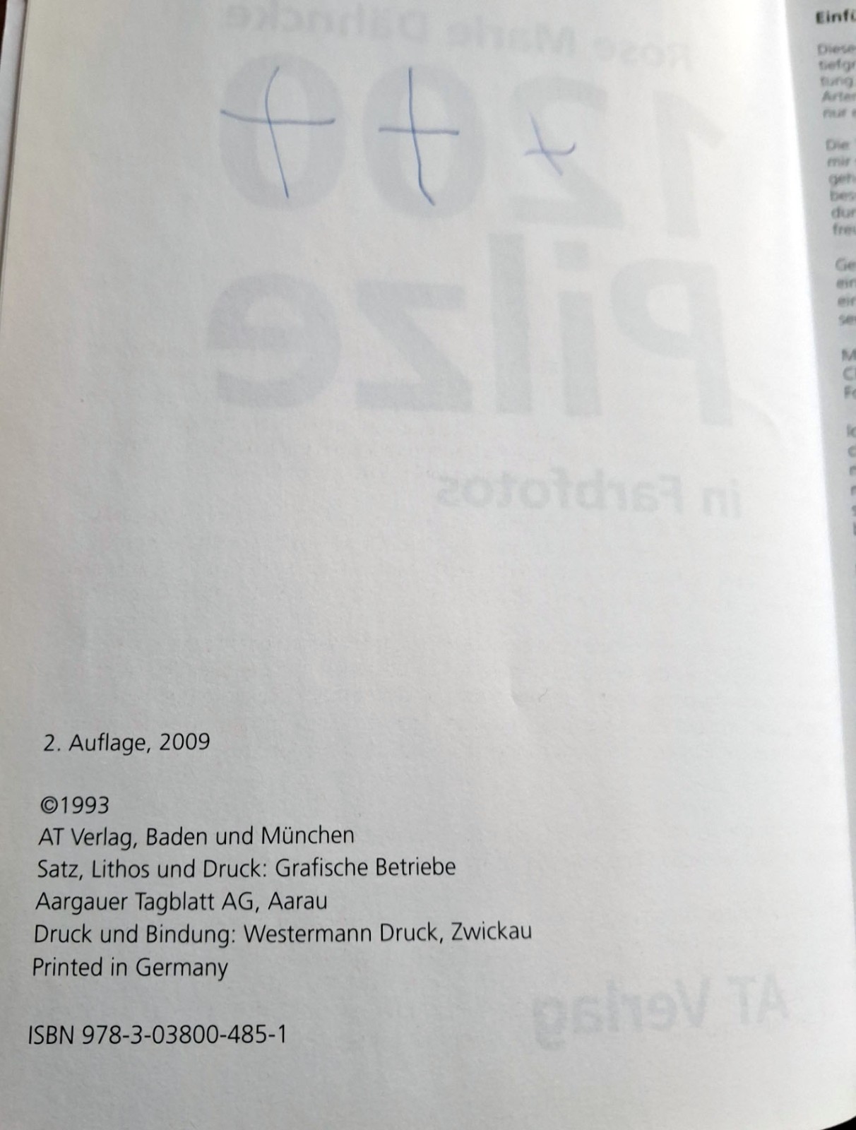 1200 Pilze in Farbfotos von Rose Marie Dähncke (2009, Gebundene Ausgabe)