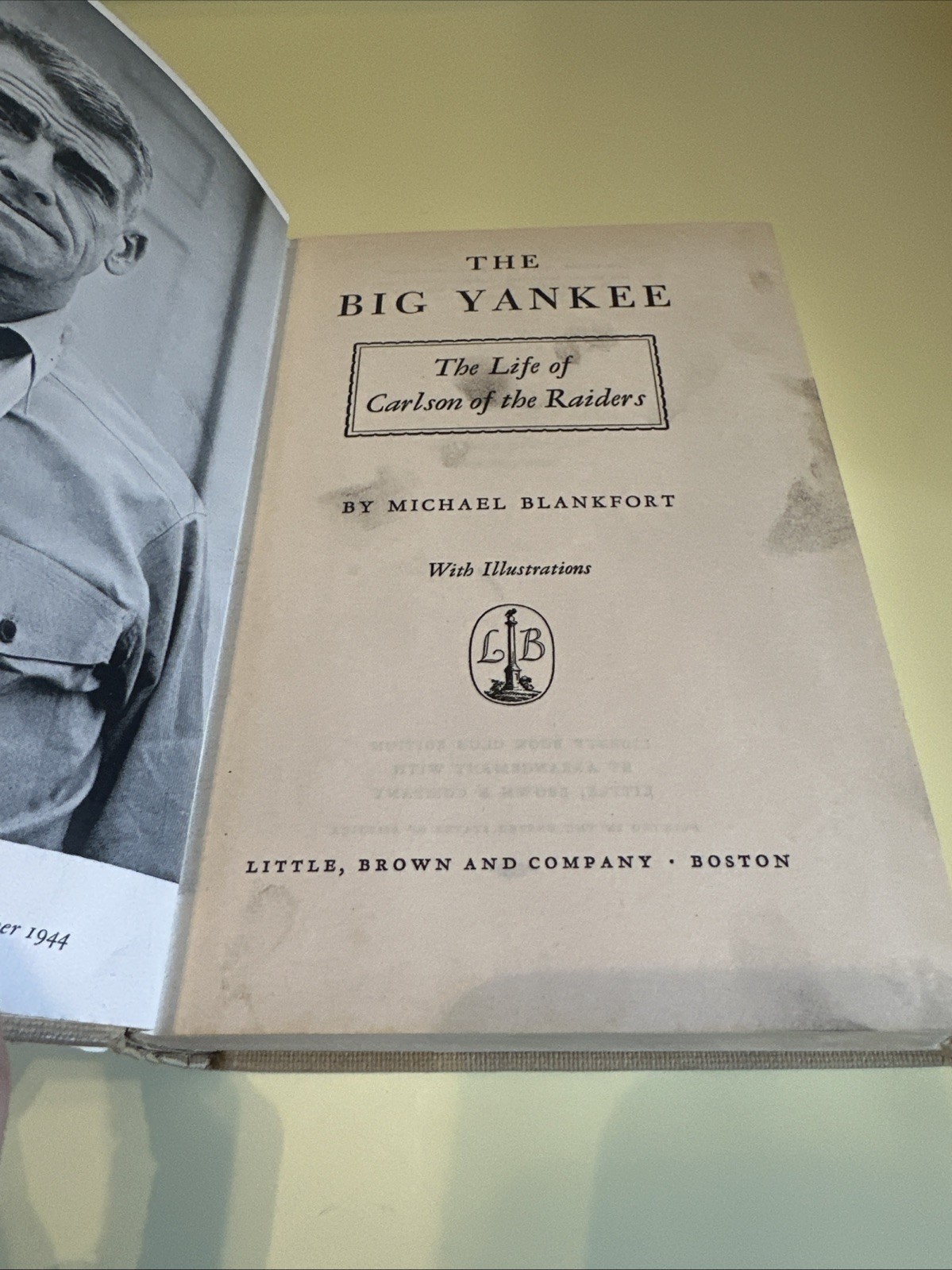 1947 THE BIG YANKEE LIBERTY BOOK BLUB EDITION HC COLLECTIBLE BOOK BS