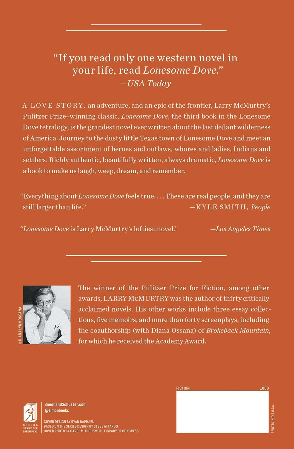 Lonesome Dove: a Novel