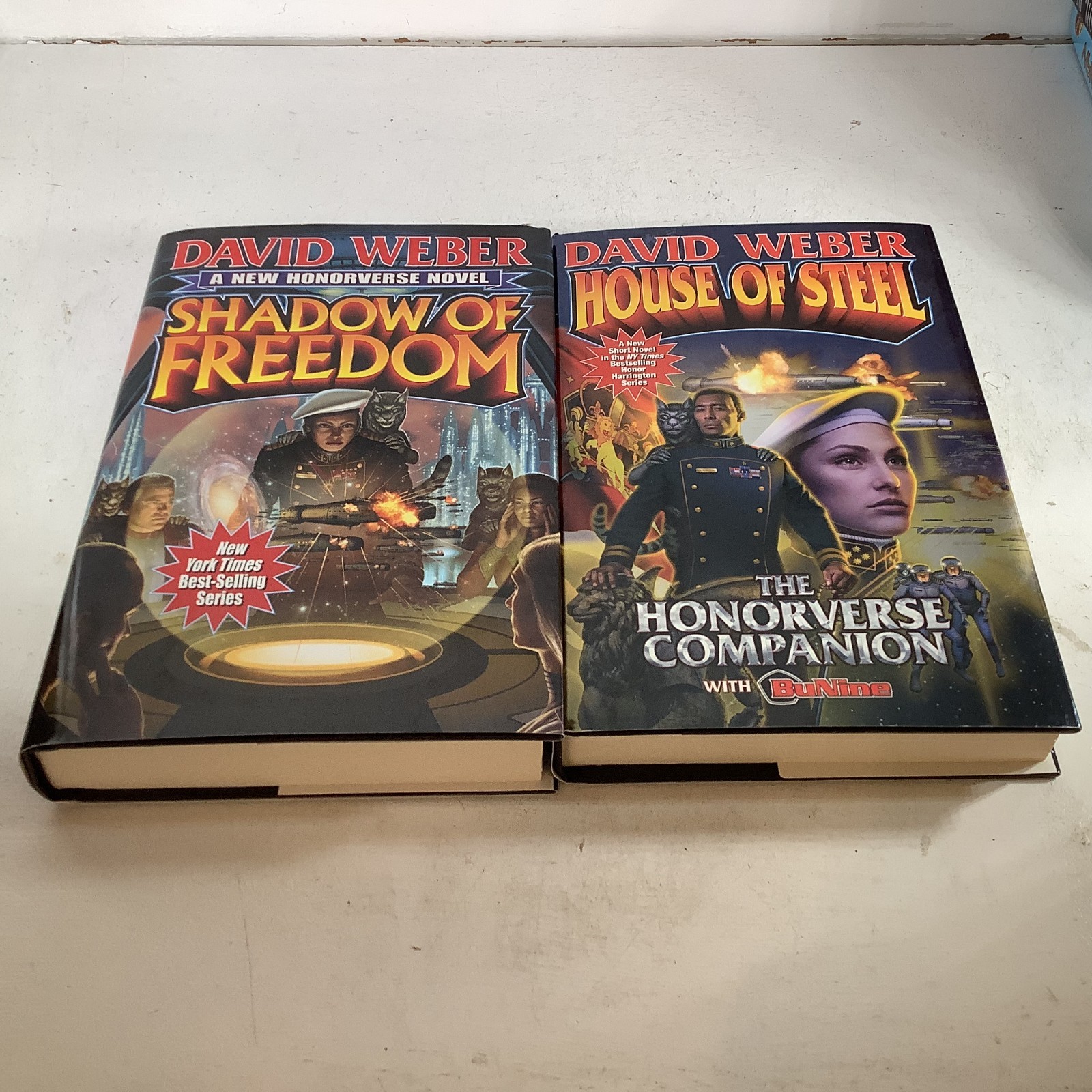David Weber Lot of 9 Fantatasy HC DJ 1st Honorverse