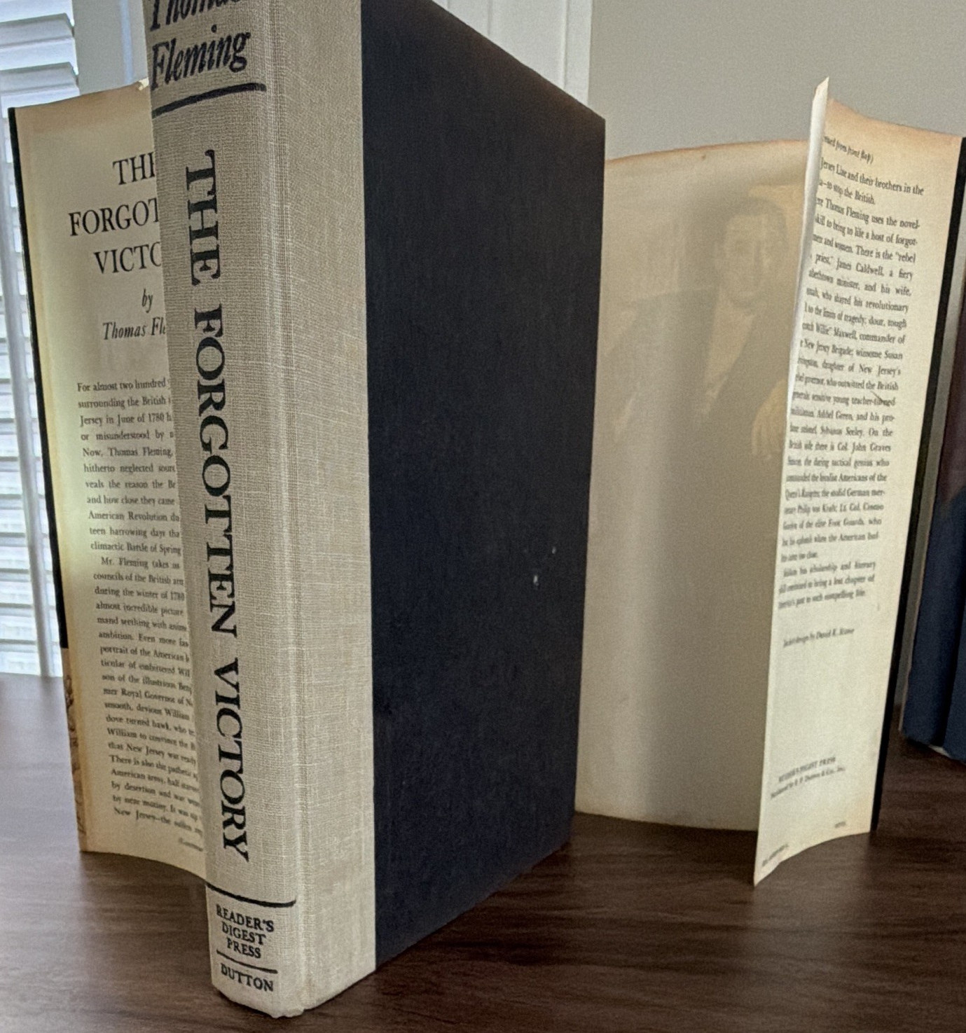 The Forgotten Victory – Thomas Fleming (1973 1st) HC Signed