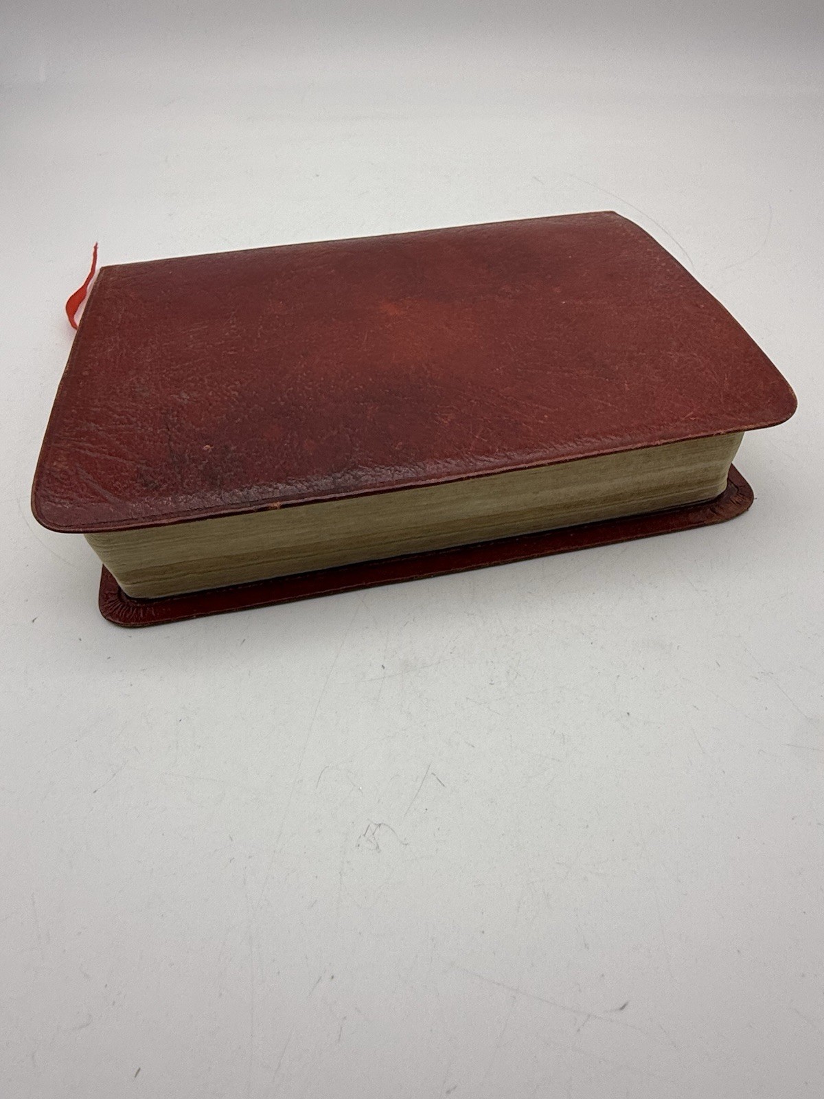 Vintage Holy Bible Red Letter Concordance Cambridge Red Leather Bound 1970s Maps