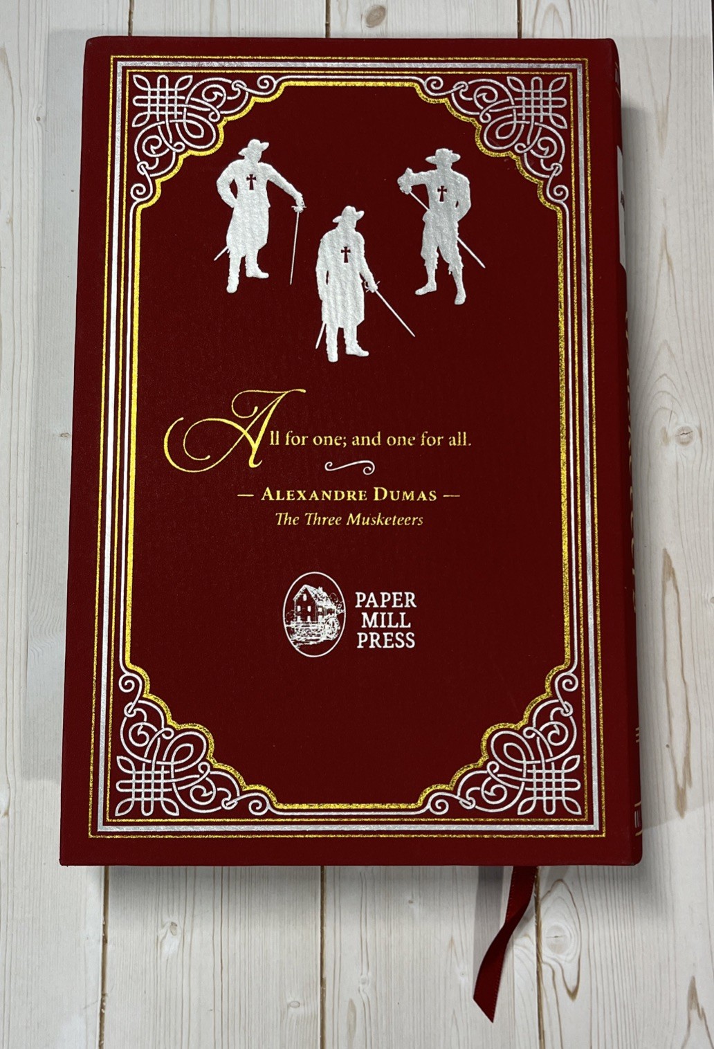 The Three Musketeers By Alexandre Dumas 1993 Paper Mill Press Imitation Leather
