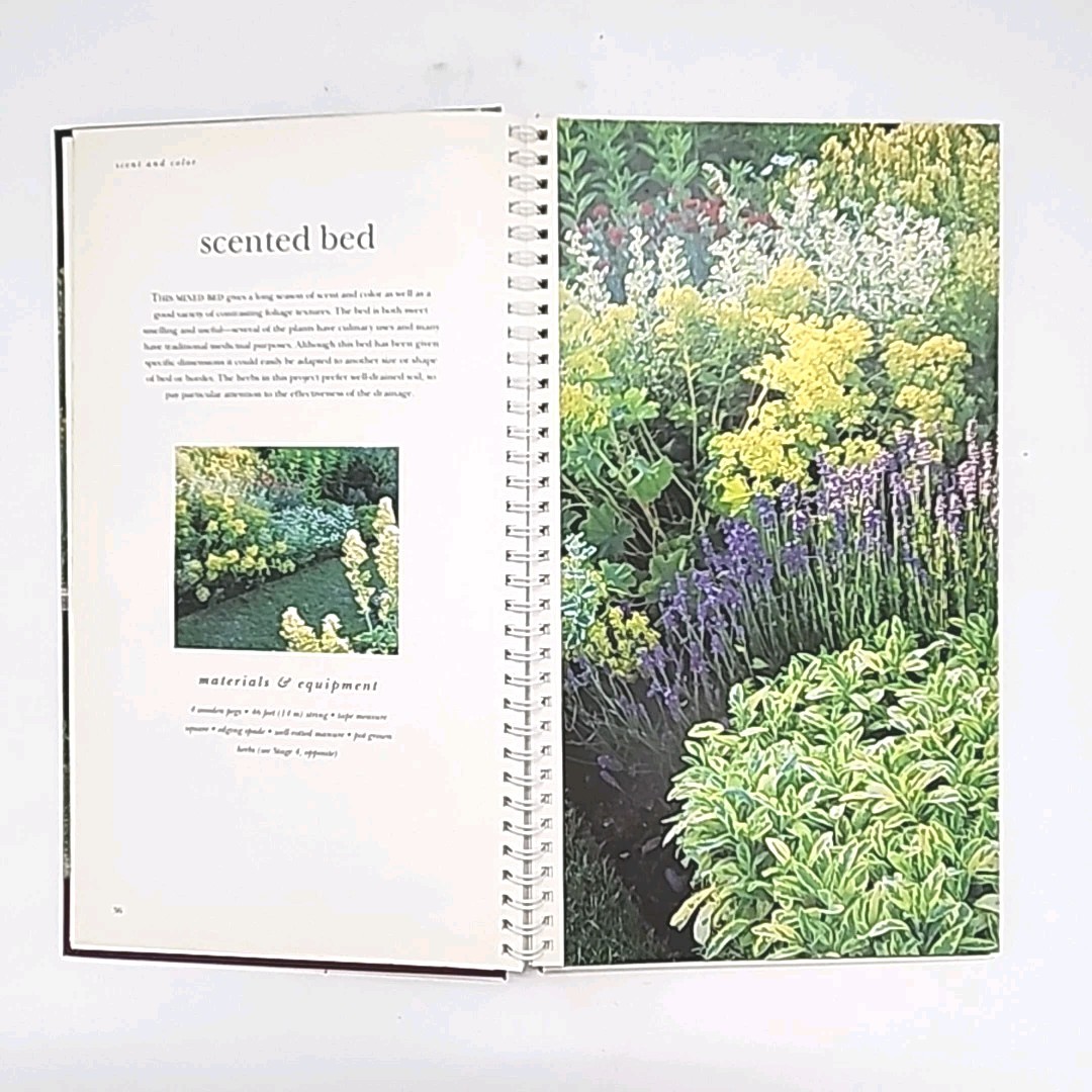 Gardening with Herbs by George Carter 1st Edition Spiral Bound Hardcover Book