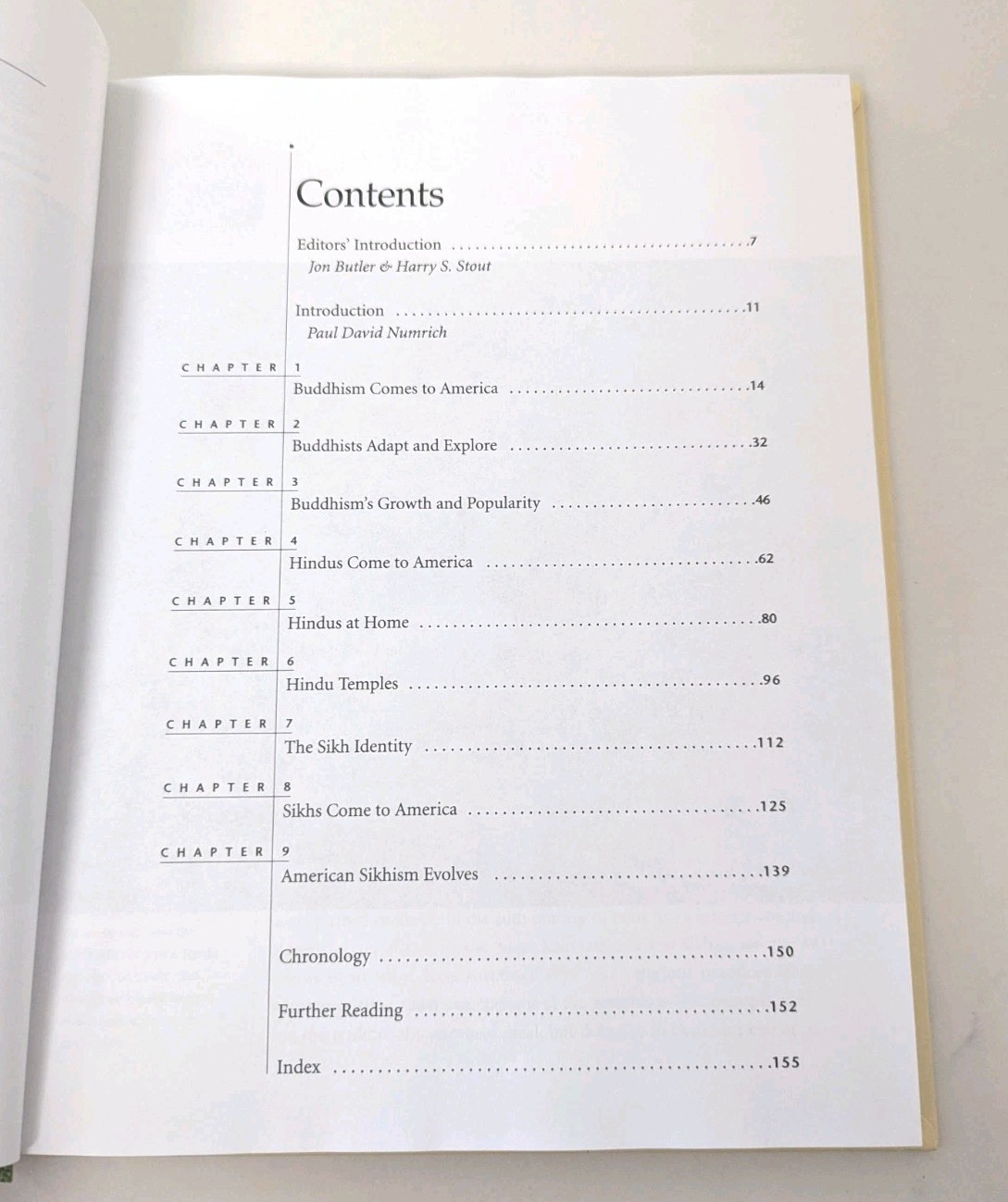 2001 Buddhists, Hindus, and Sikhs in America HC Singh Mann Nunrich Williams 160p