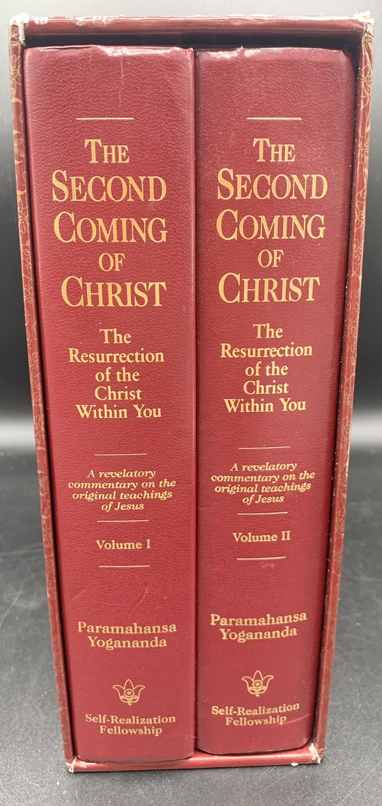 New The Second Coming Of Christ Volume I & II Yogananda Paramahansa Boxed Set