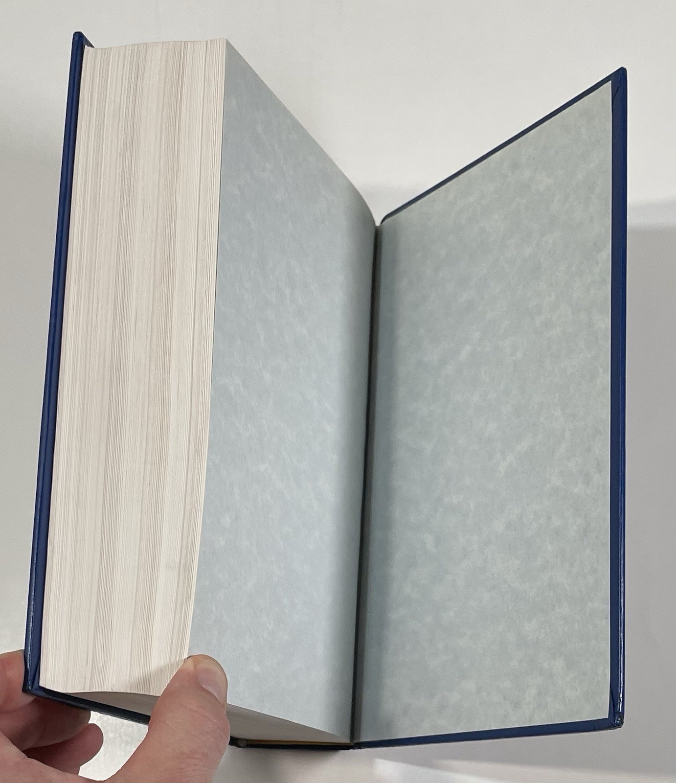 THE NEW JERUSALEM BIBLE Doubleday 1985 Deluxe Edition Blue Hardcover