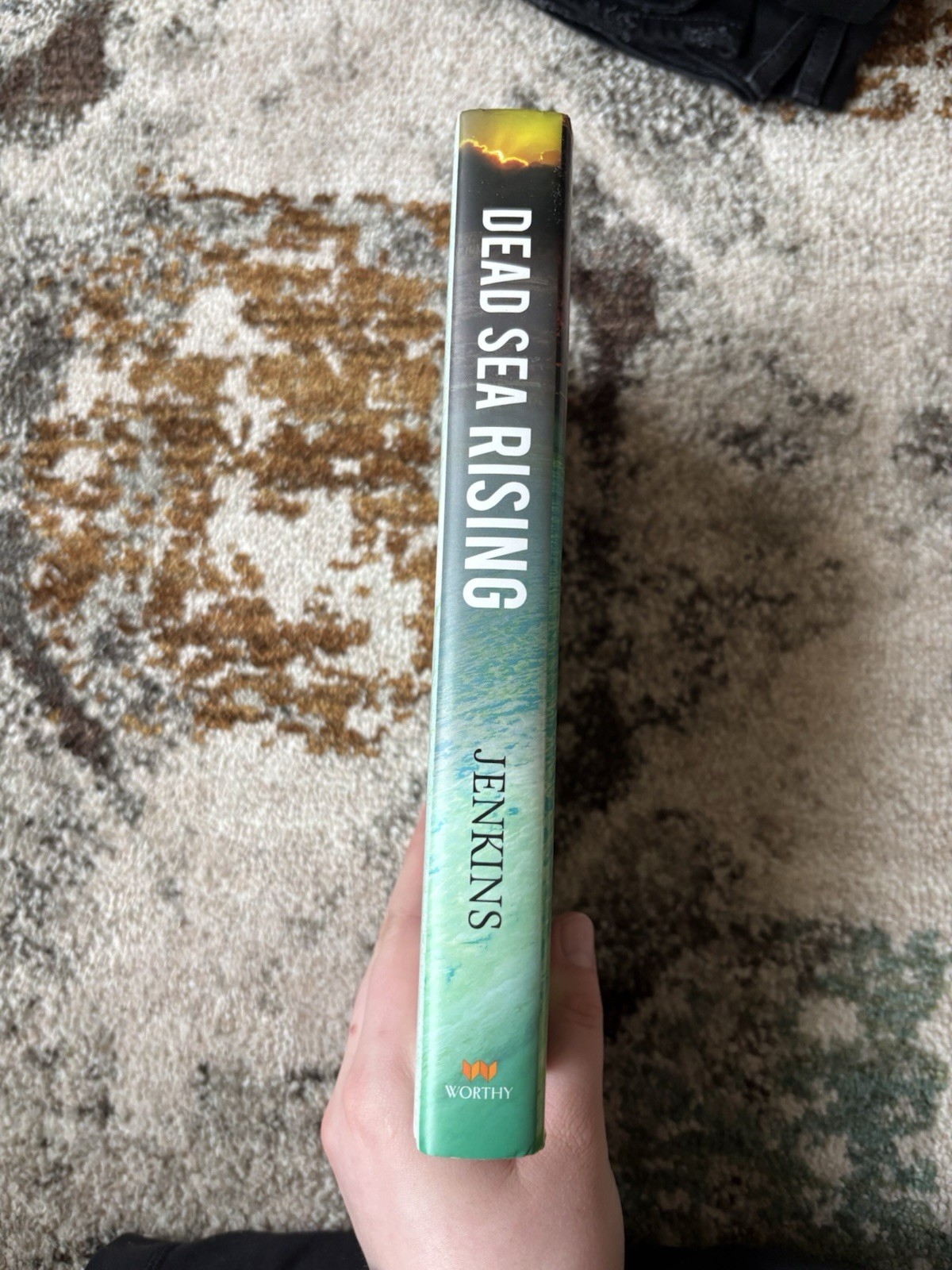 Dead Sea Rising by Jerry B. Jenkins Worthy Publishing Hardcover Bookmark Edition