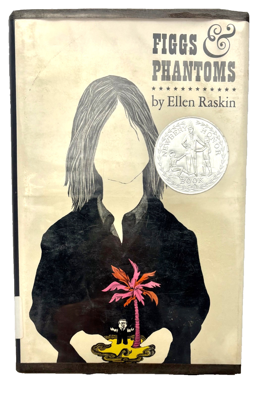 Figgs & Phantoms Ellen Raskin Newbery Honor Book 1974, Dj, X-lib: comic YA novel